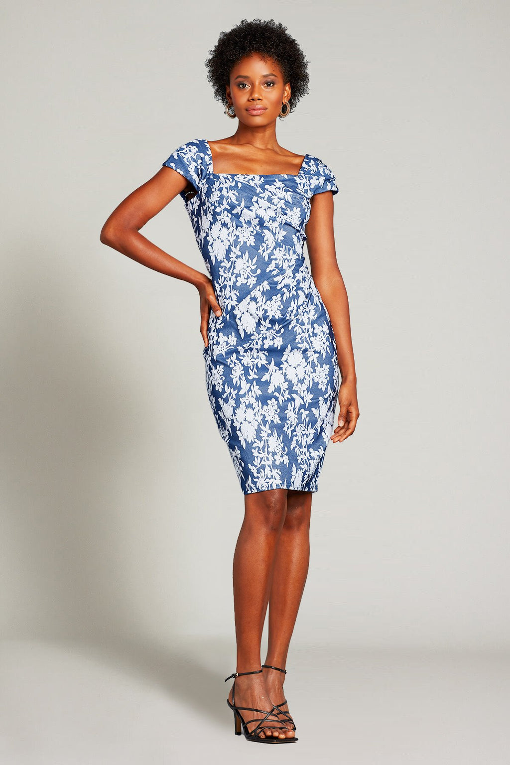 Asami Portrait Neckline Dress