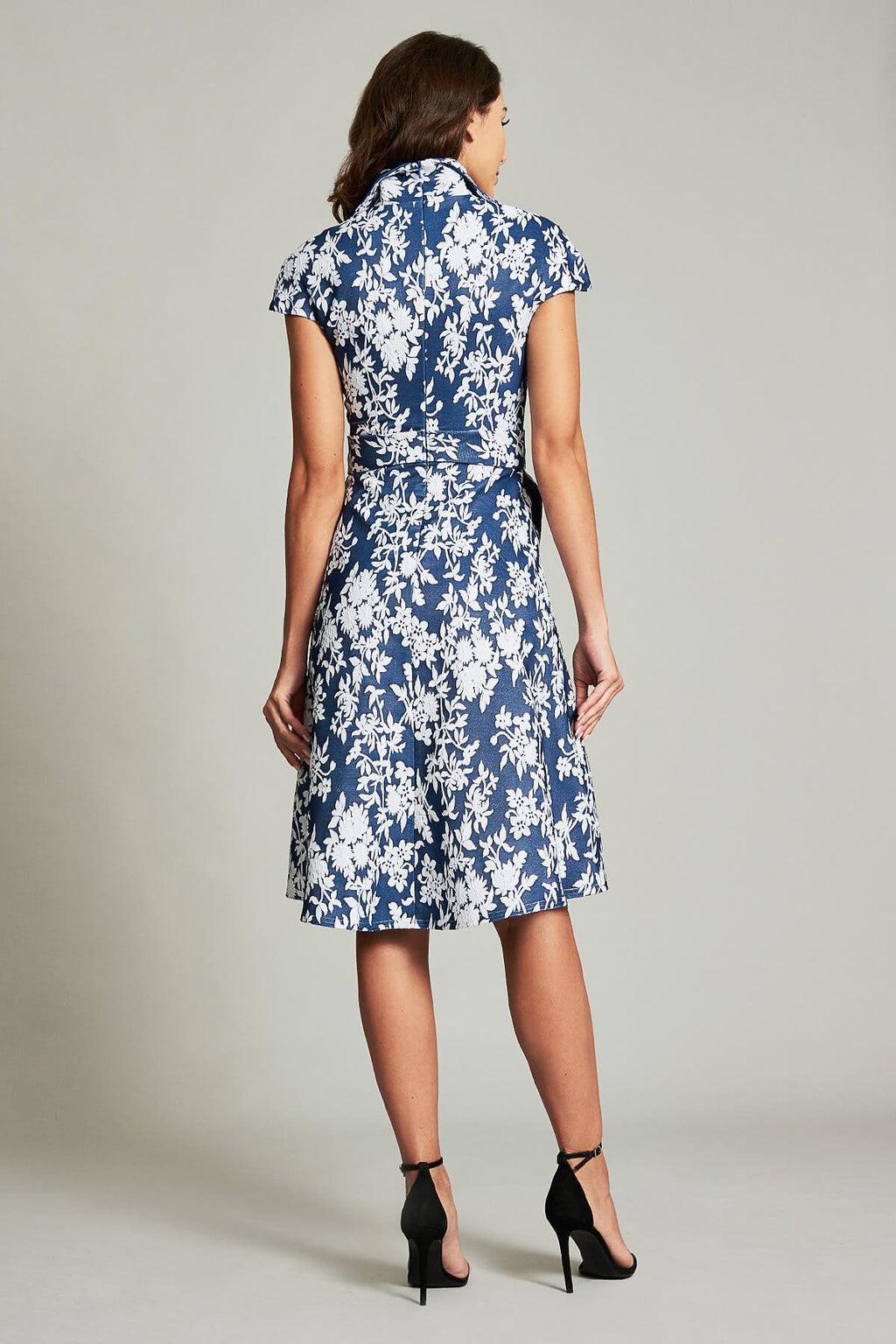 Akira Jacquard A-Line Dress