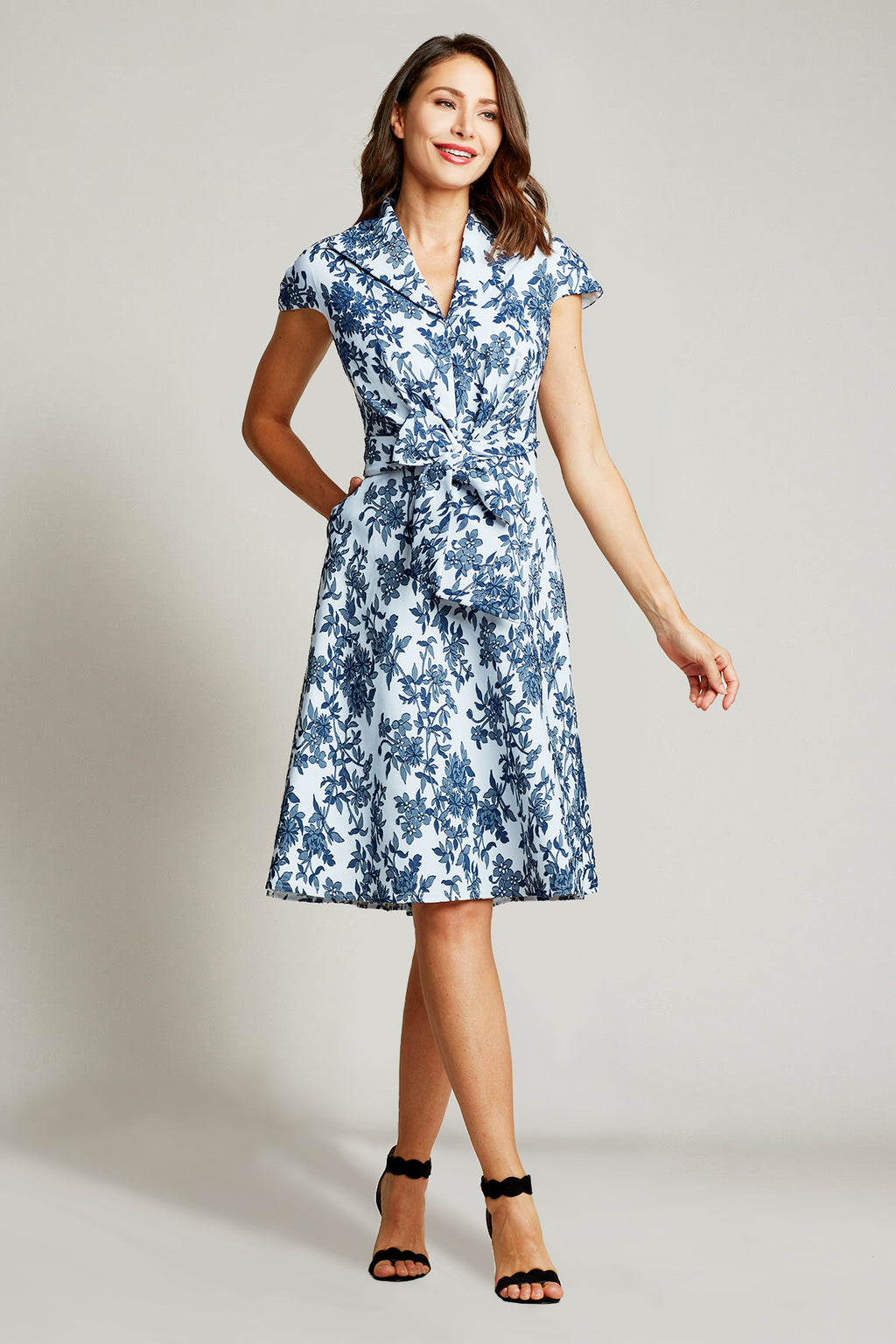 Akira Jacquard A-Line Dress