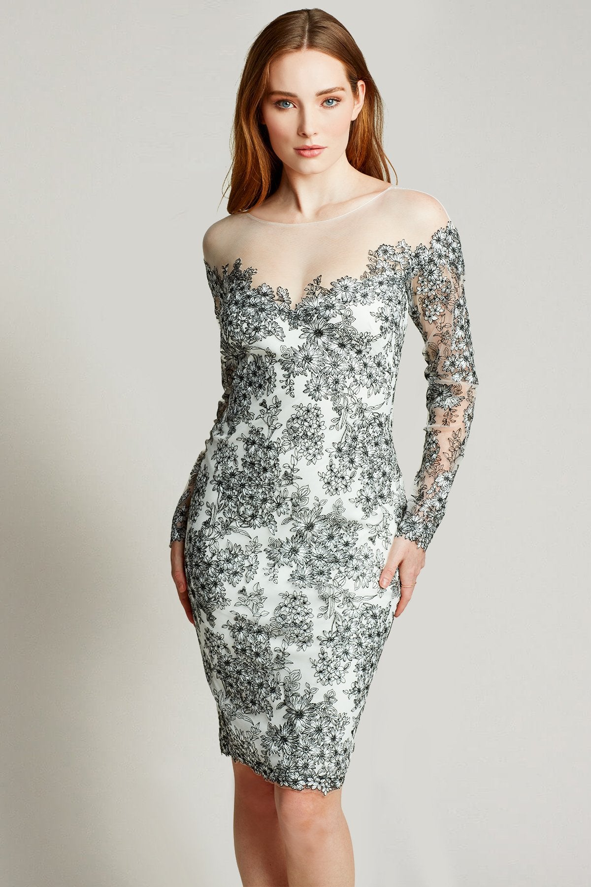 Yuki Floral Embroidered Dress