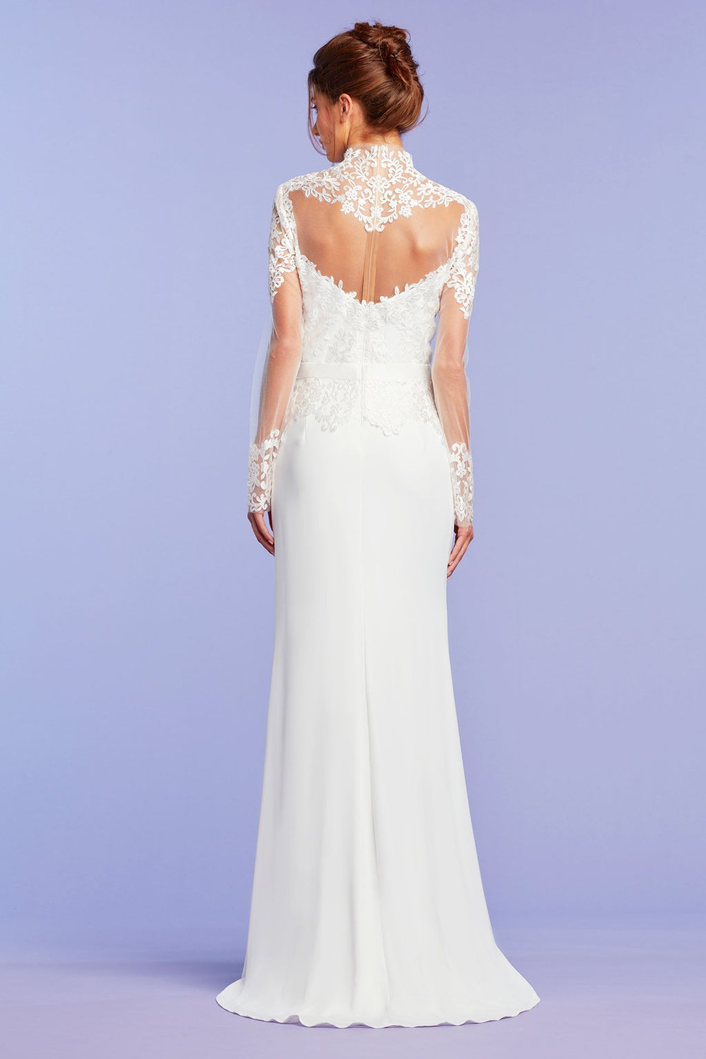 Prescott Floral Illusion Gown