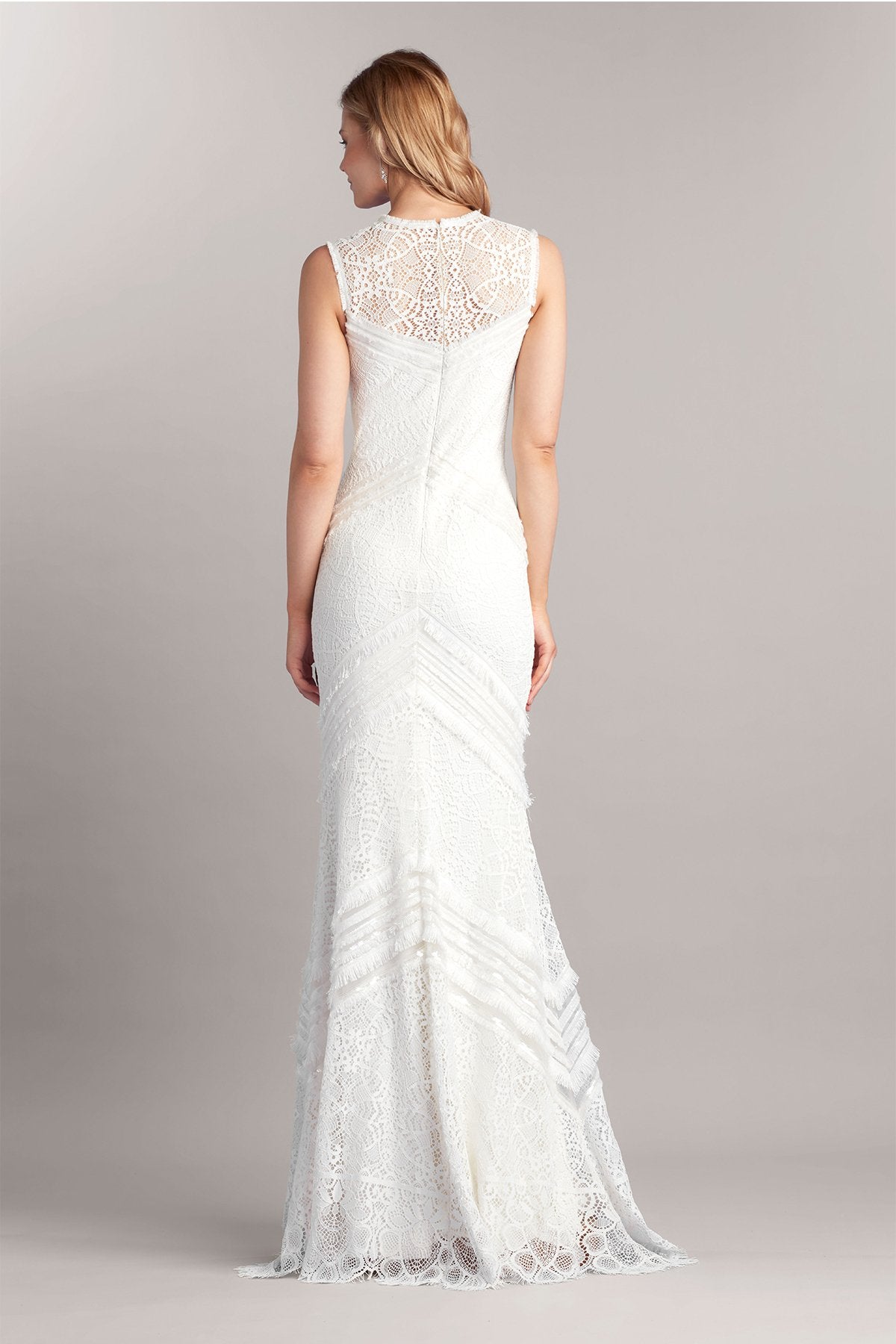 Murielle Lace Illusion Gown