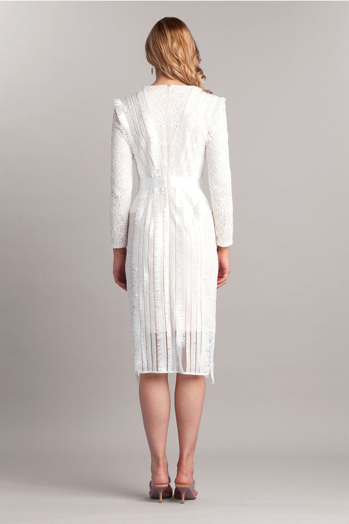 Whitfield Lace & Fringe Dress