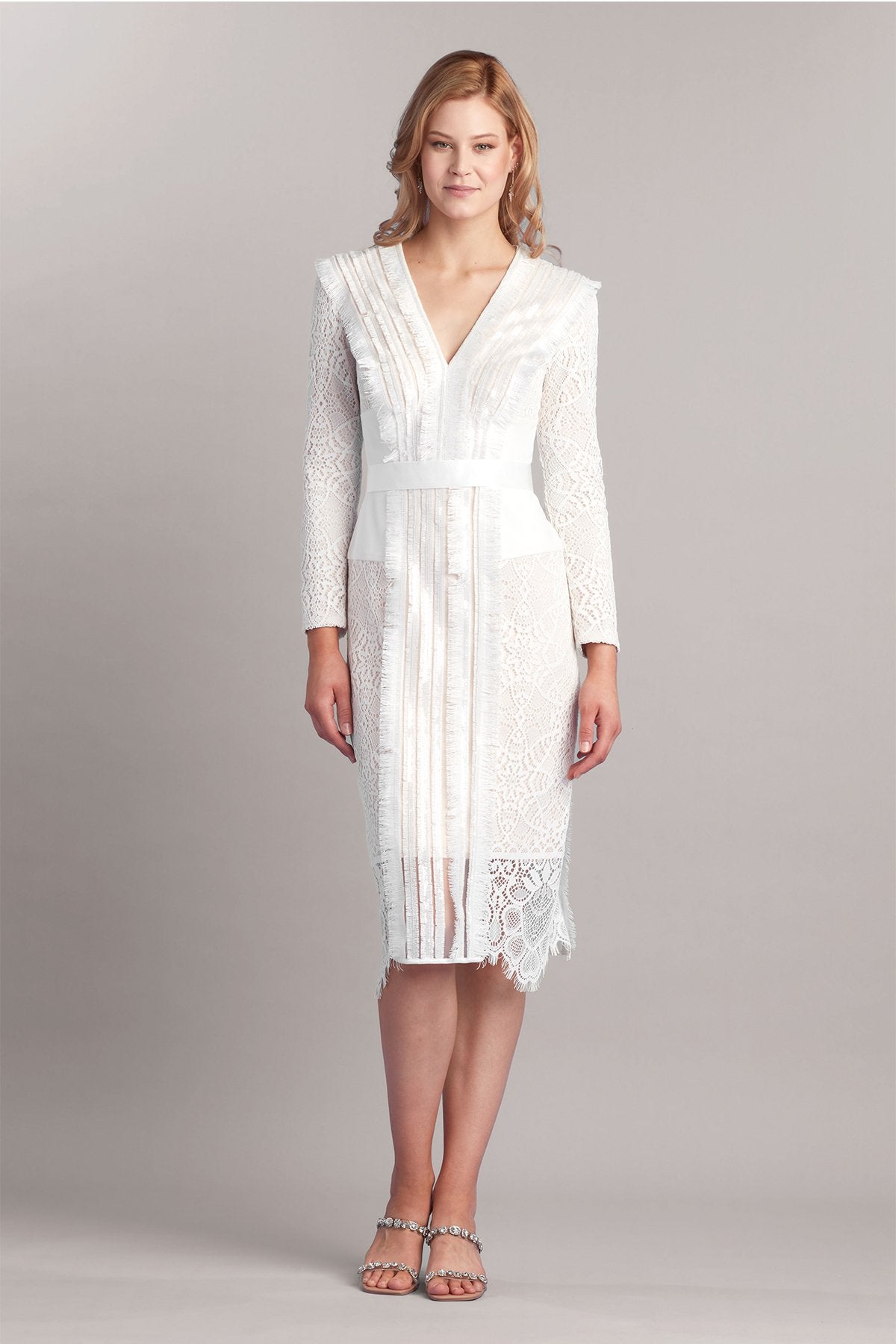 Whitfield Lace & Fringe Dress