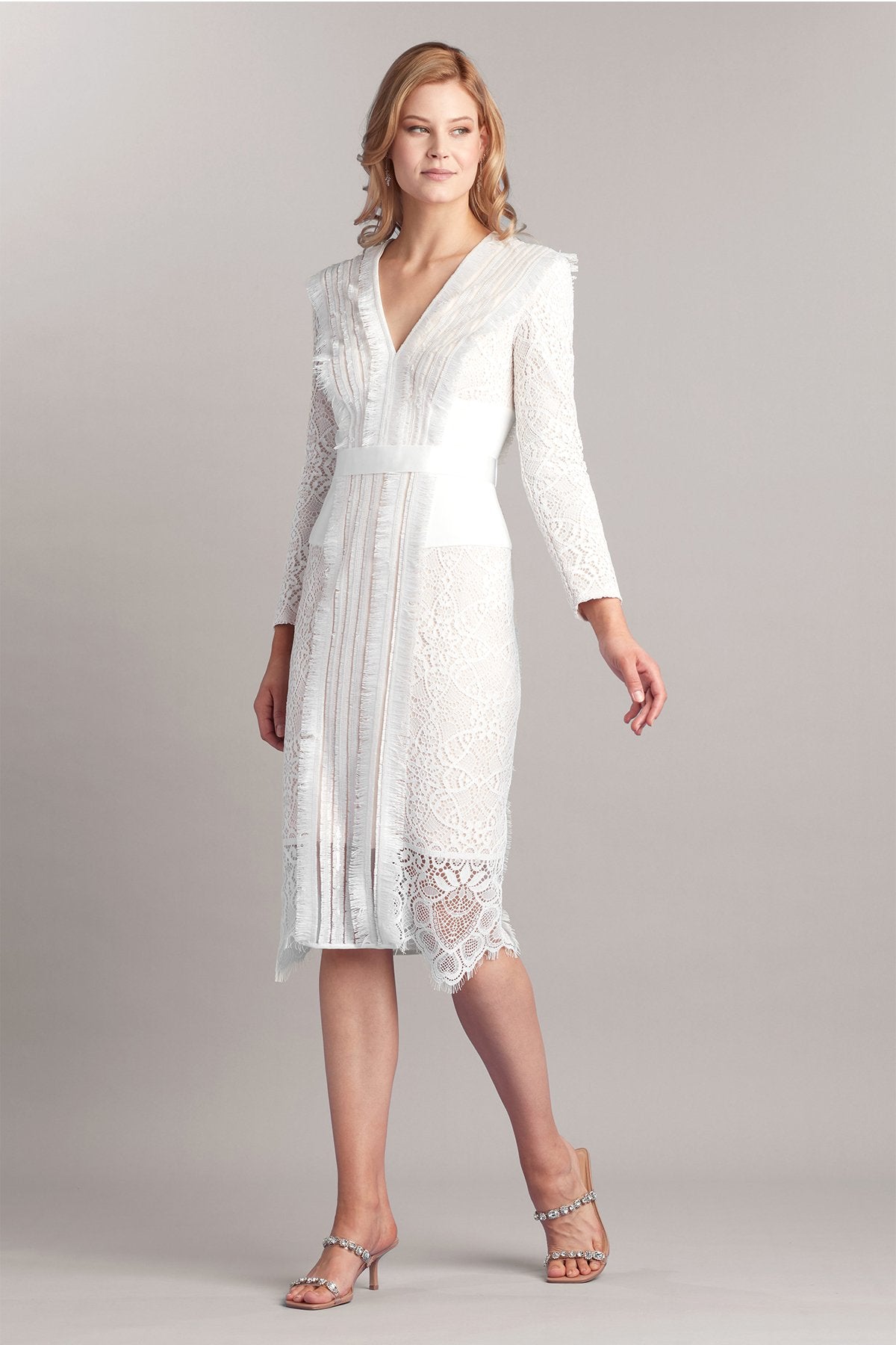 Whitfield Lace & Fringe Dress