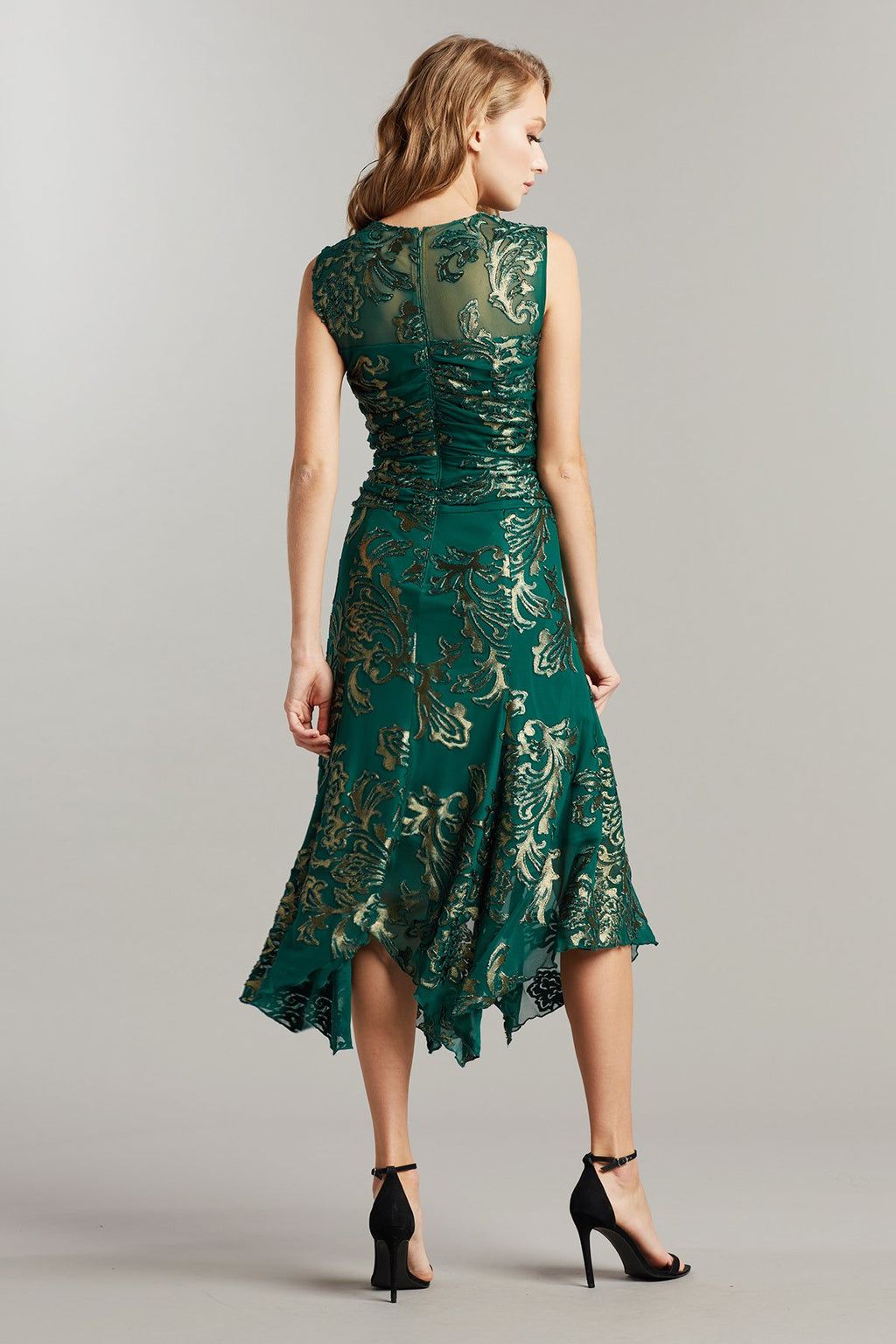 Adlee Handkerchief Hem Dress