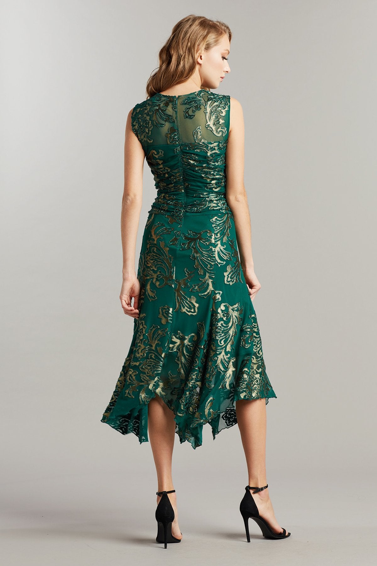 Adlee Handkerchief Hem Dress