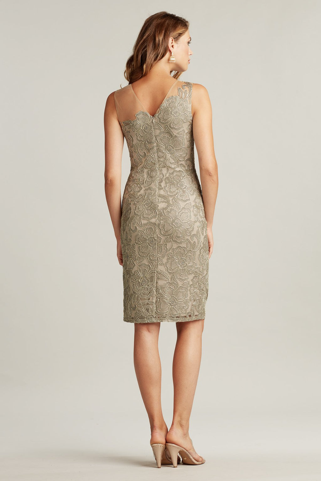 Sahin One-Shoulder Illusion Dress