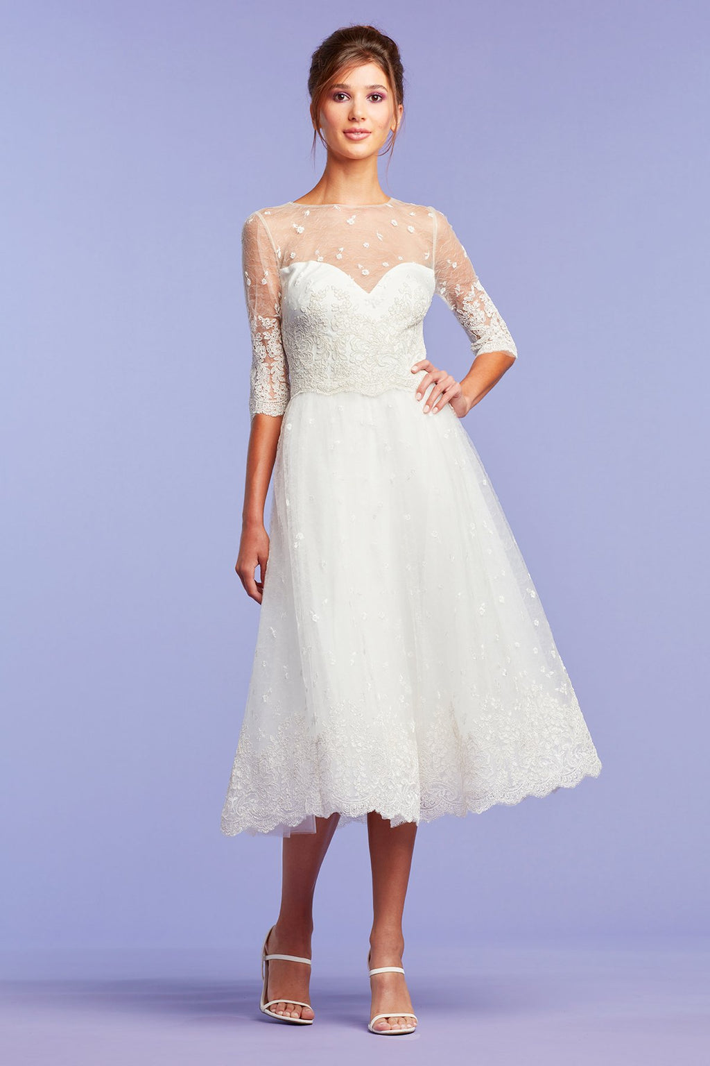 Cybele Embroidered Tulle Dress