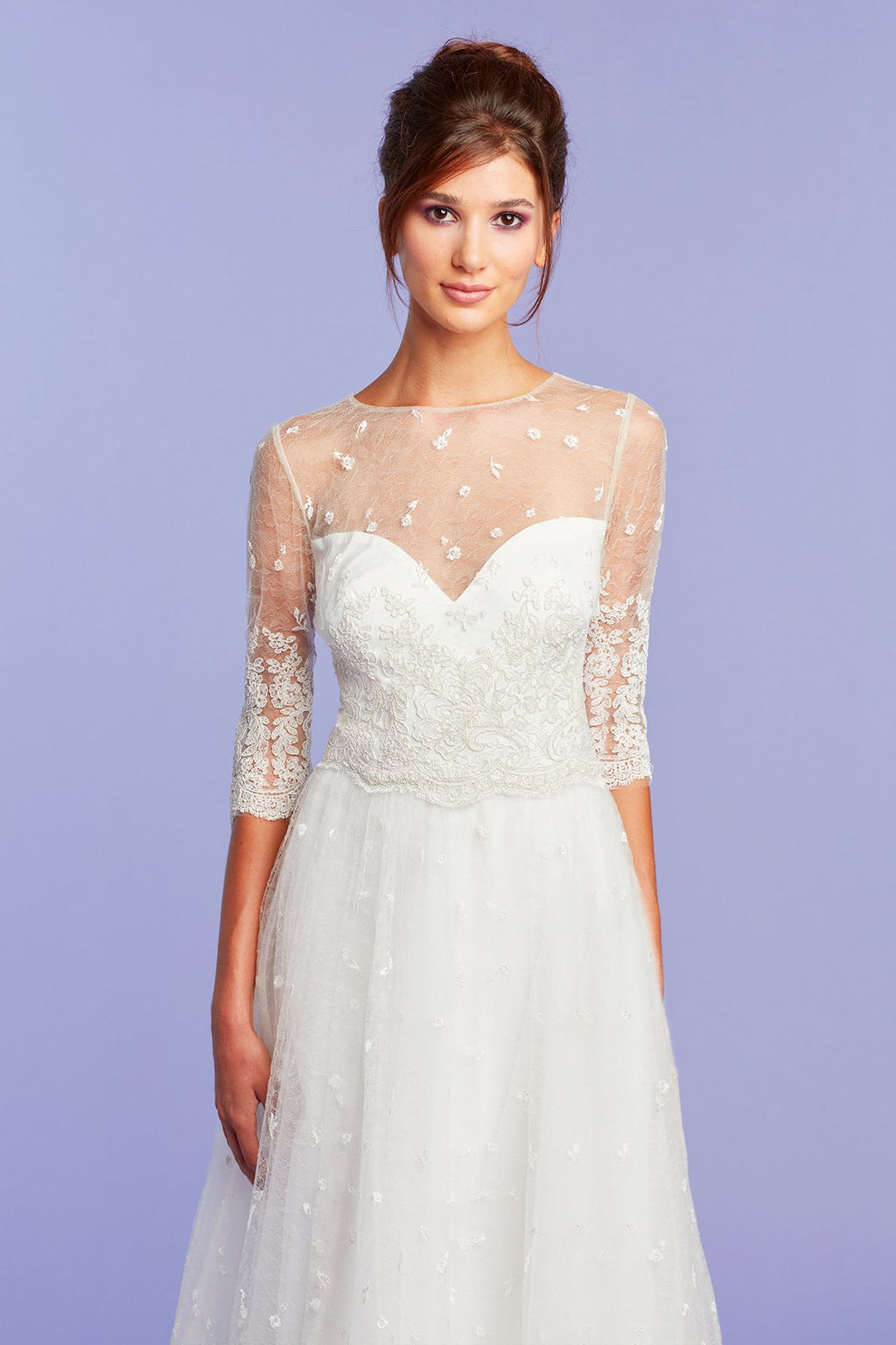 Cybele Embroidered Tulle Dress