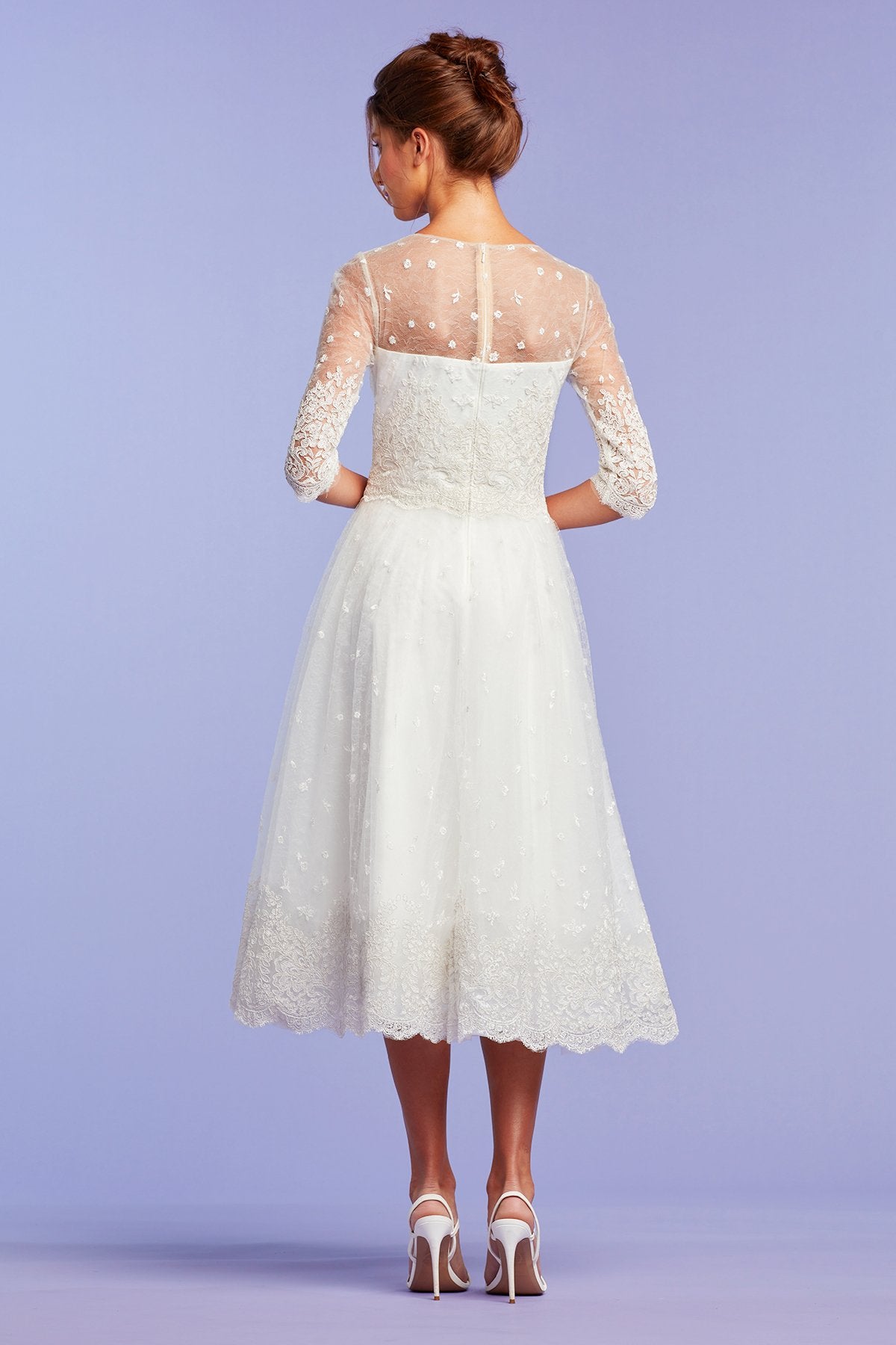 Cybele Embroidered Tulle Dress