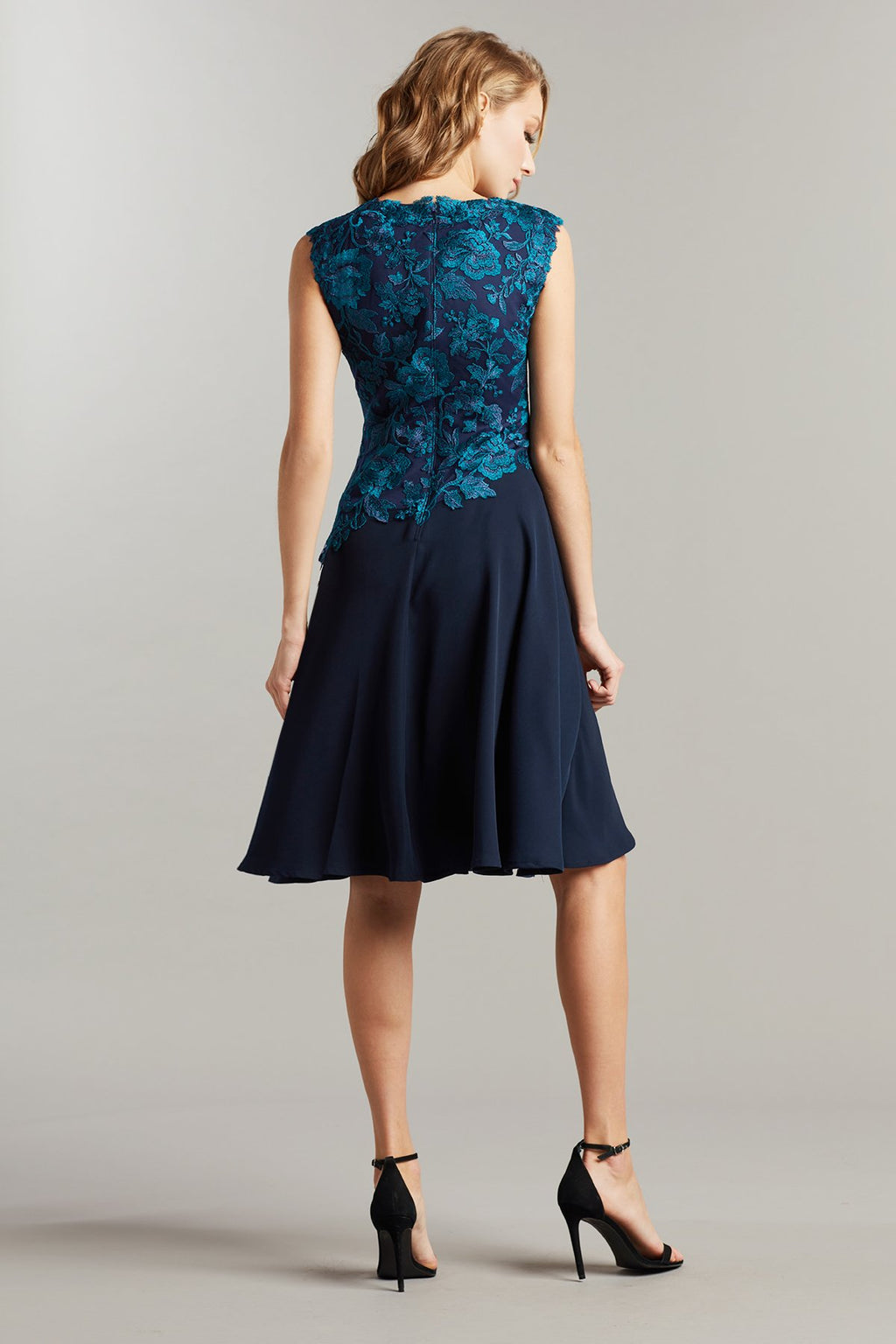 Aydin Floral Embroidered Dress