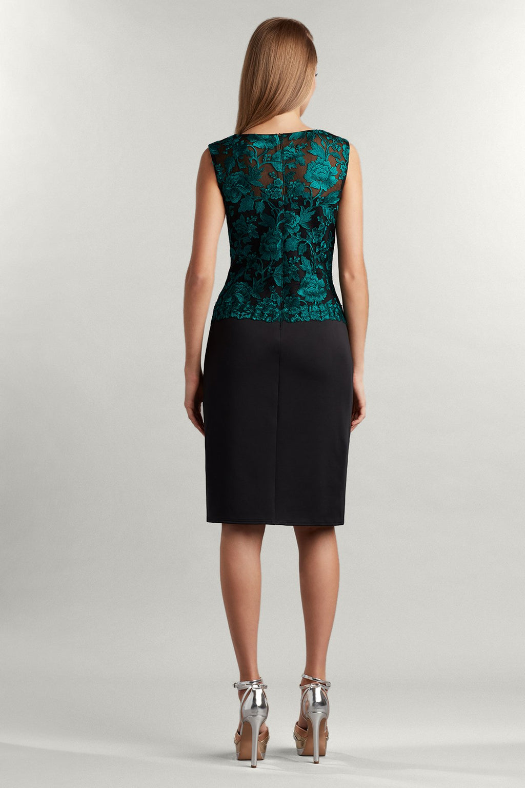 Sule Embroidered Crepe Dress