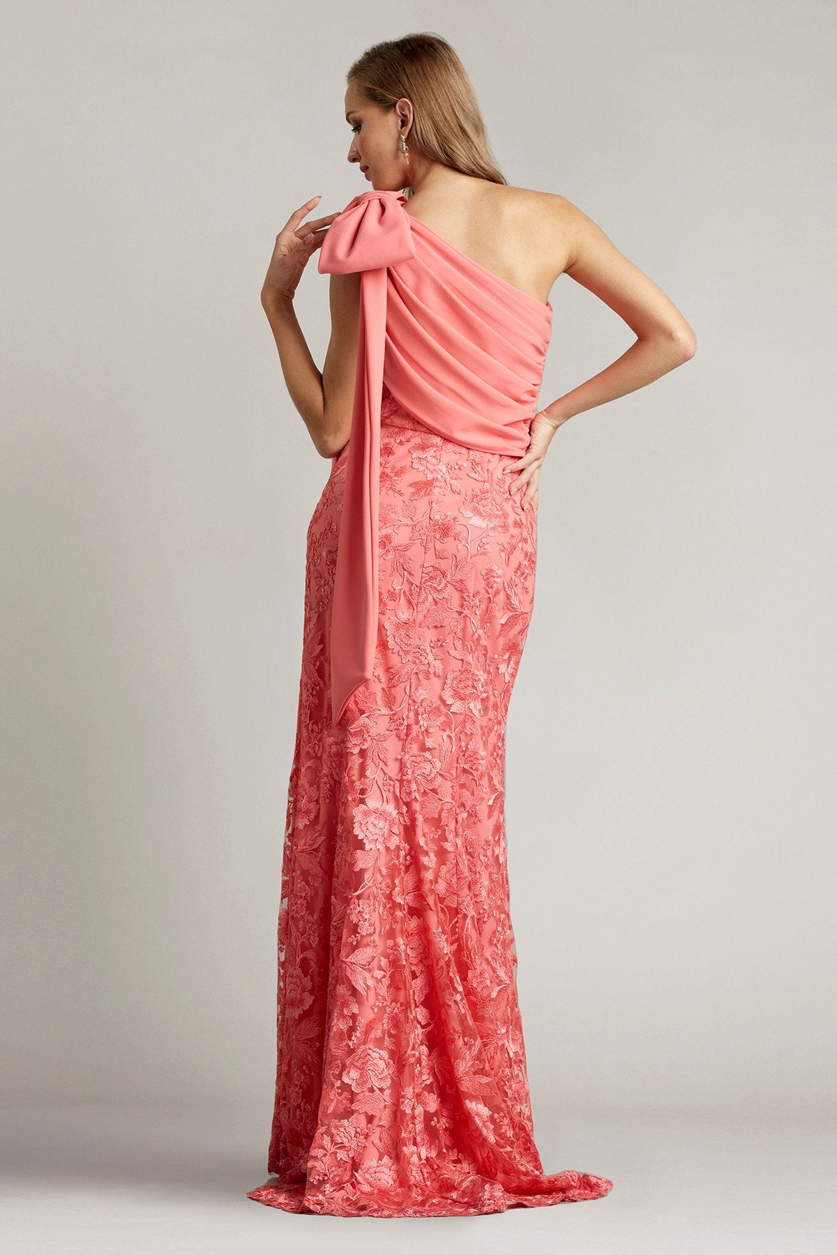 Delaney Bow Sash Gown