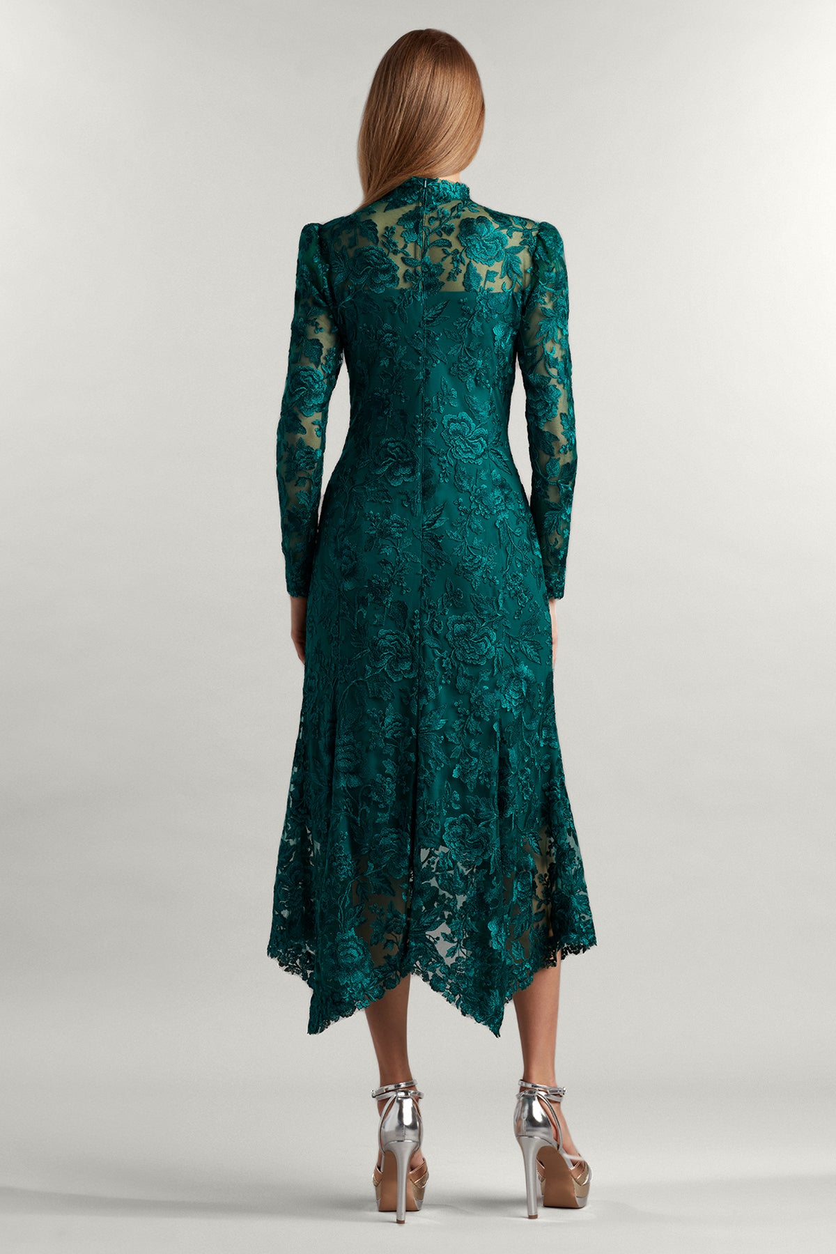 Erdene Handkerchief Hem Dress