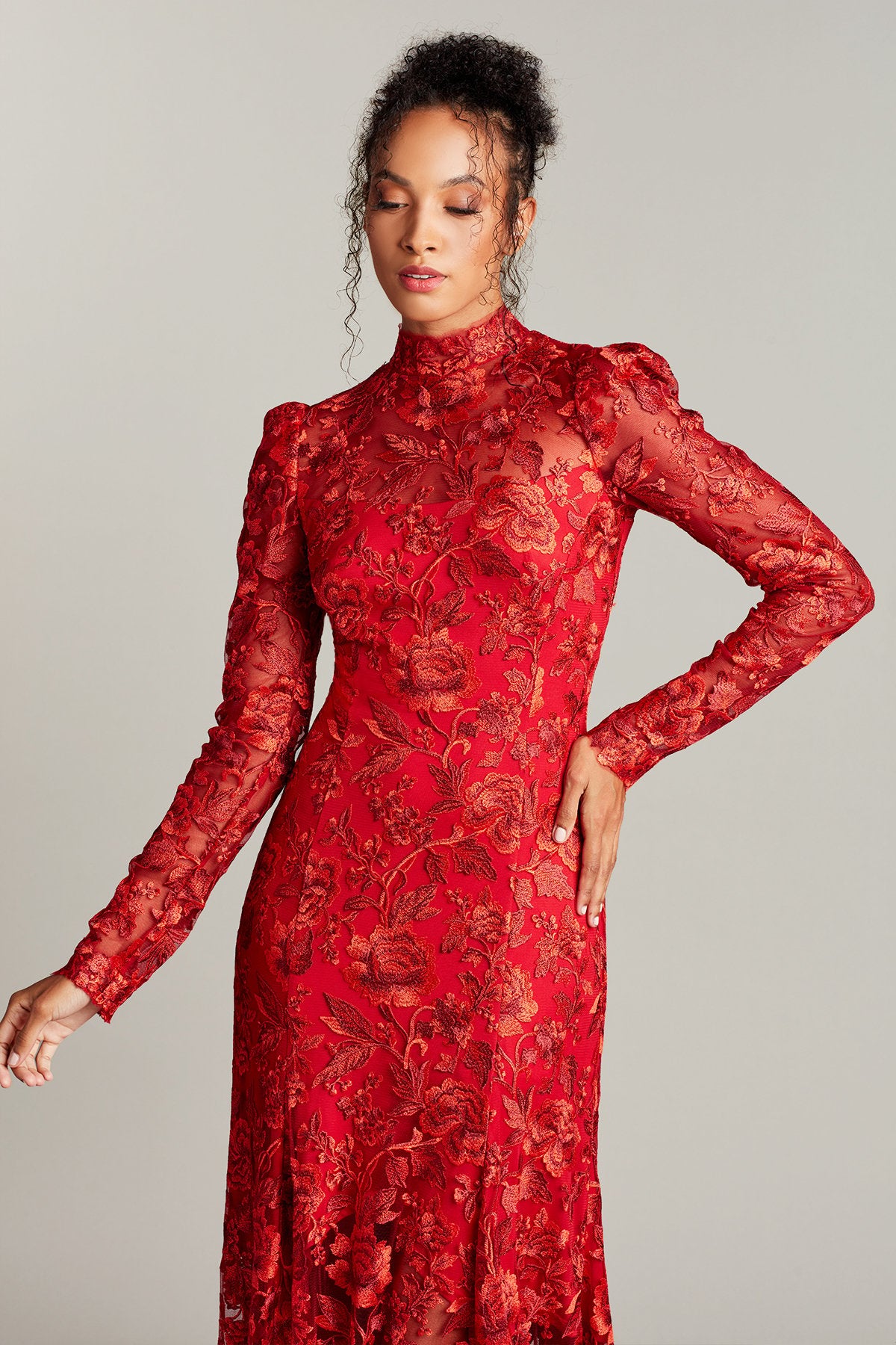Erdene Handkerchief Hem Dress