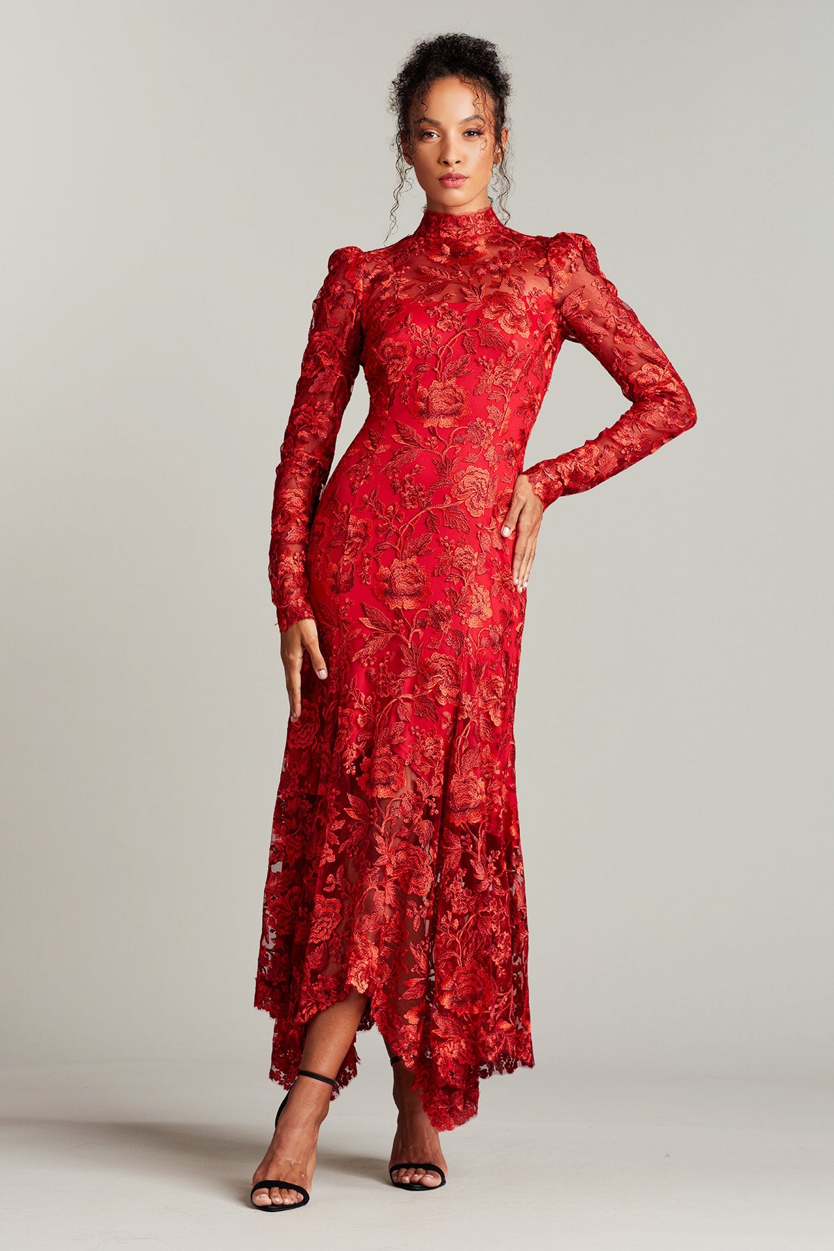 Erdene Handkerchief Hem Dress