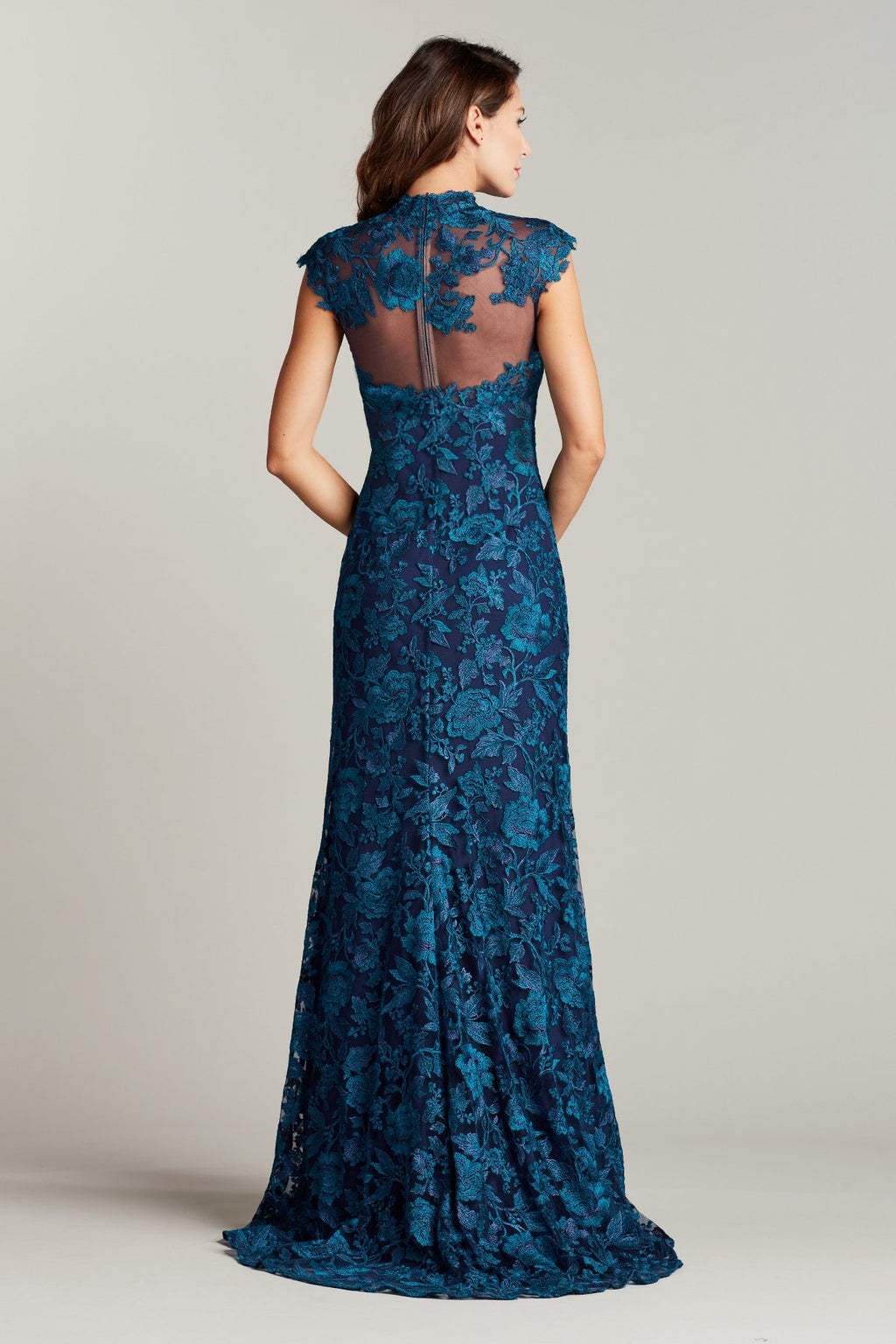 Qara Embroidered Gown