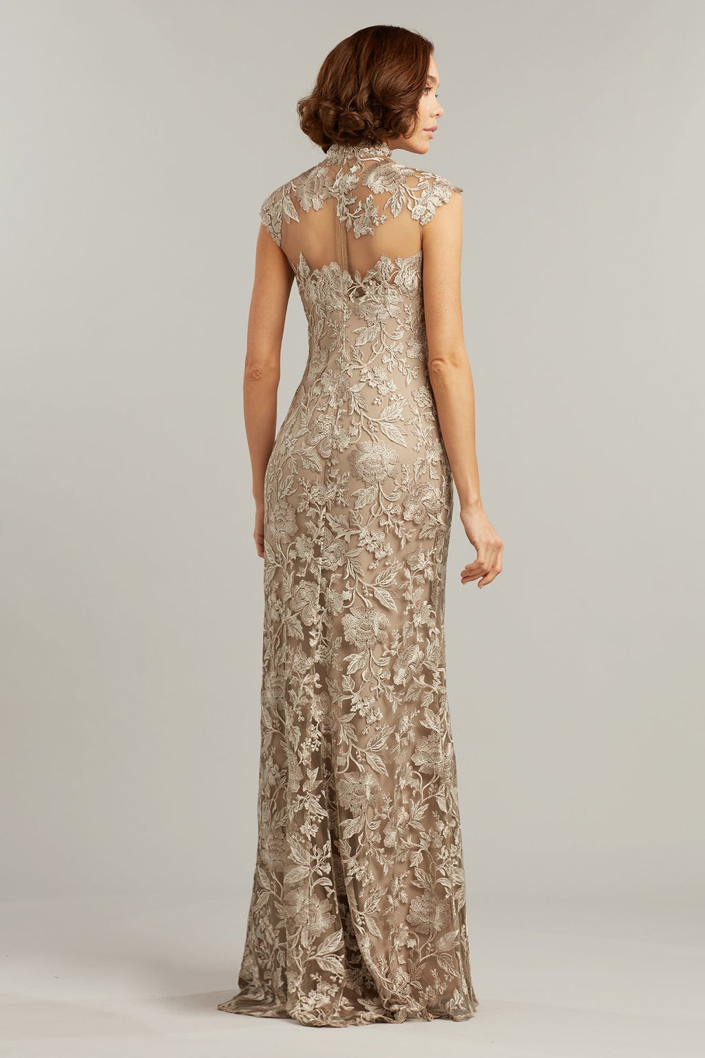 Qara Embroidered Gown