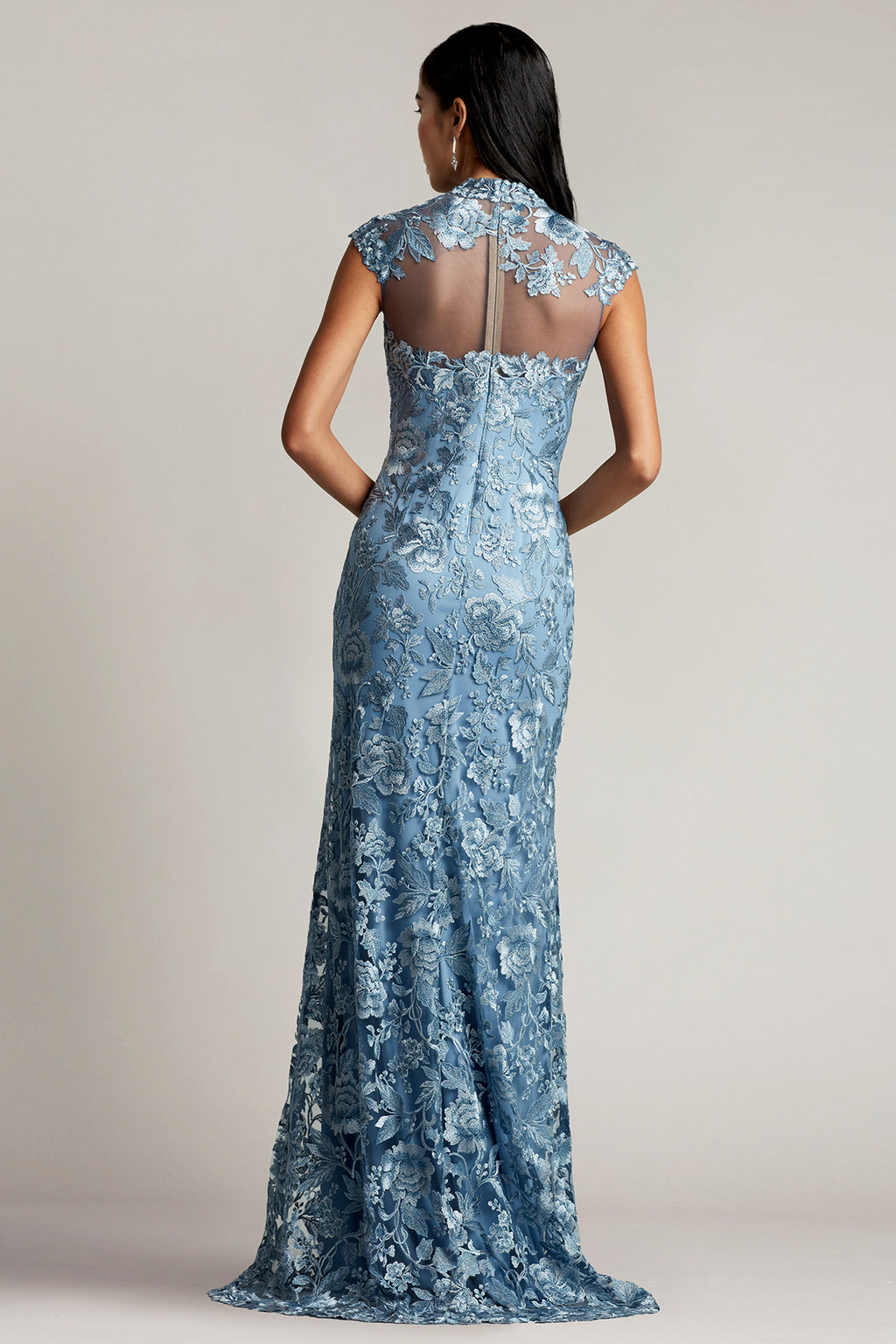Qara Embroidered Gown