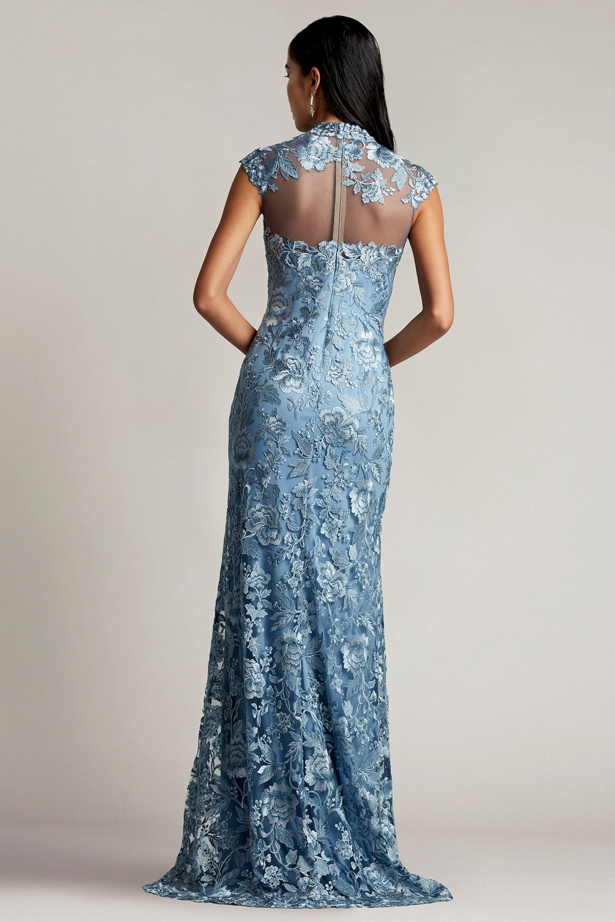 Qara Embroidered Gown