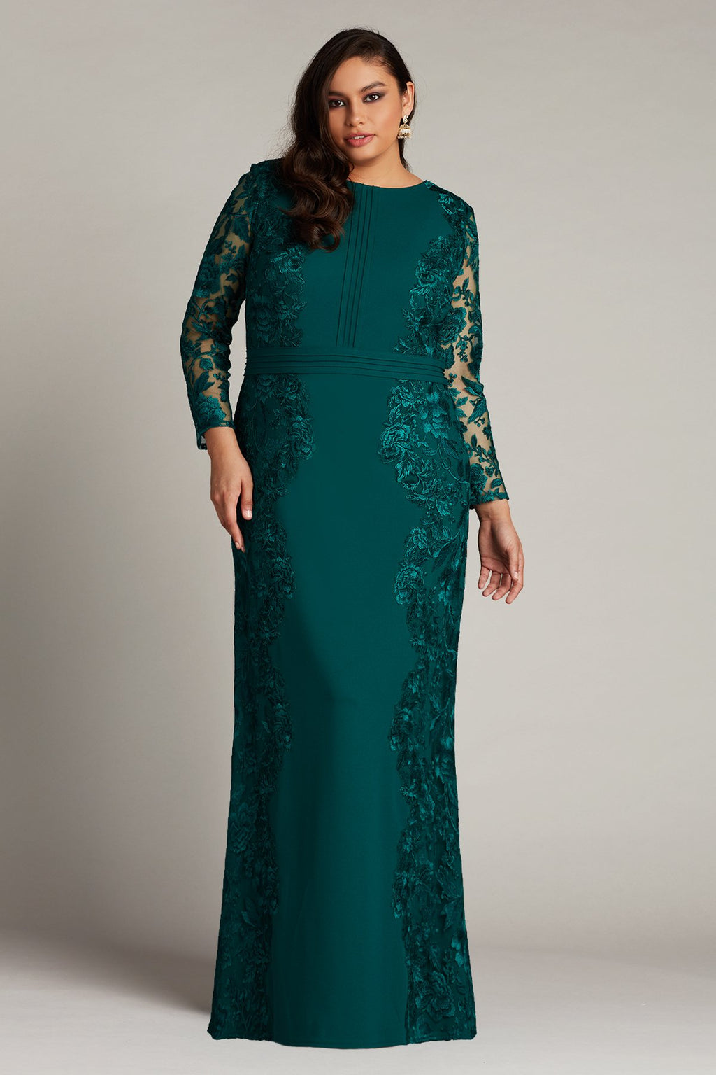Bayer Embroidered Appliqué Gown - PLUS SIZE