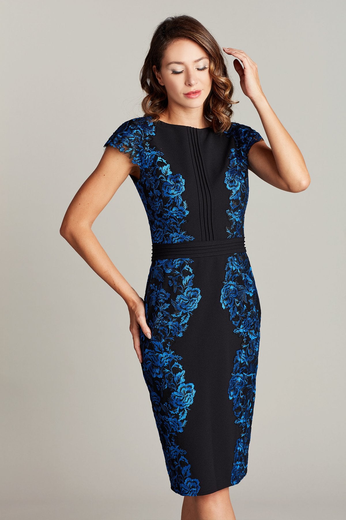 Bayer Embroidered Appliqu_ Dress