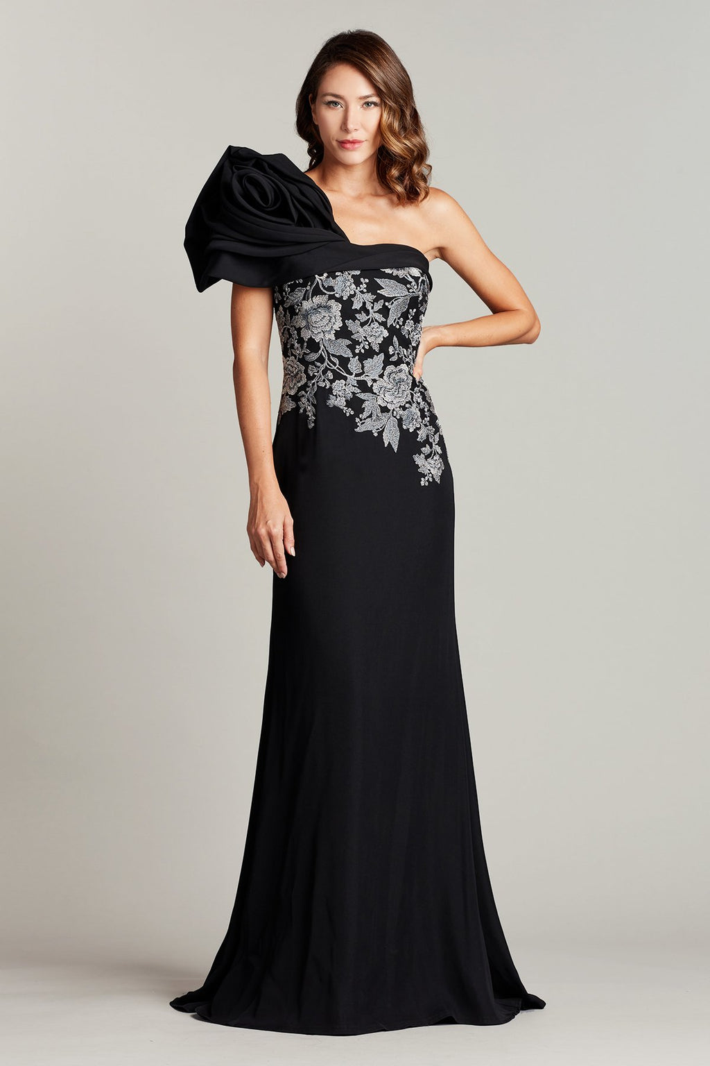 Khan Draped Flower Gown