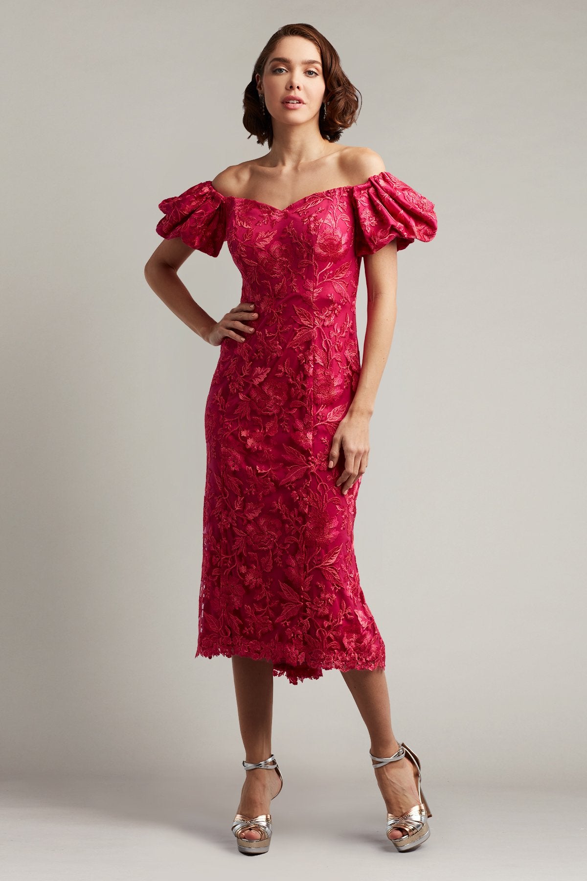 Ivette Off-Shoulder Midi Dress