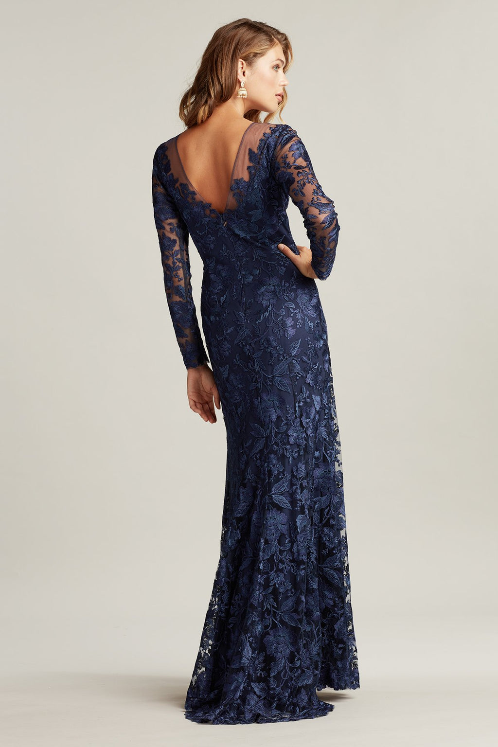 Madlen Embroidered Tulle Gown