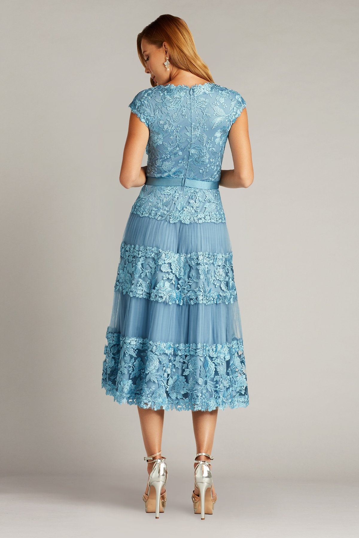 Dinah Embroidered Tulle Dress