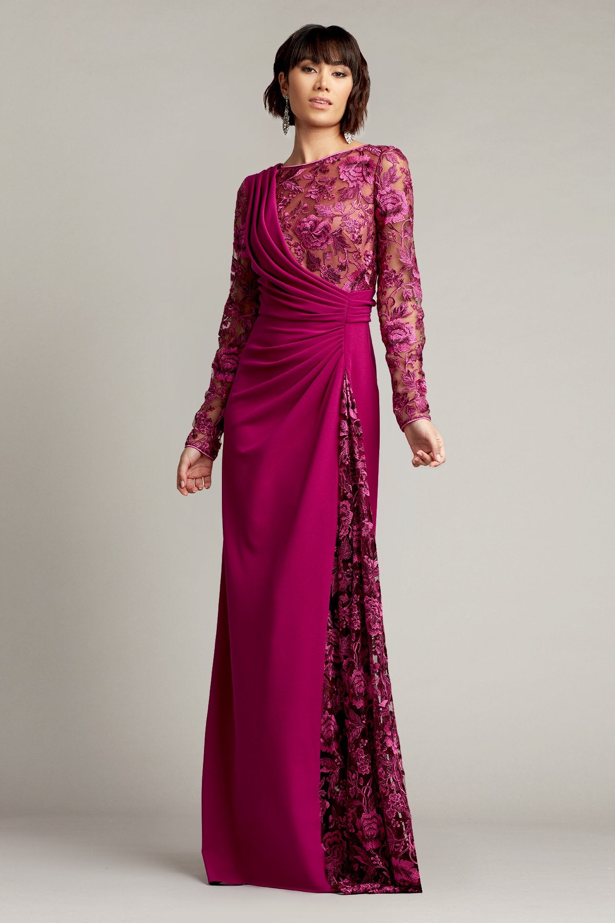 Boulder Asymmetric Draped Gown