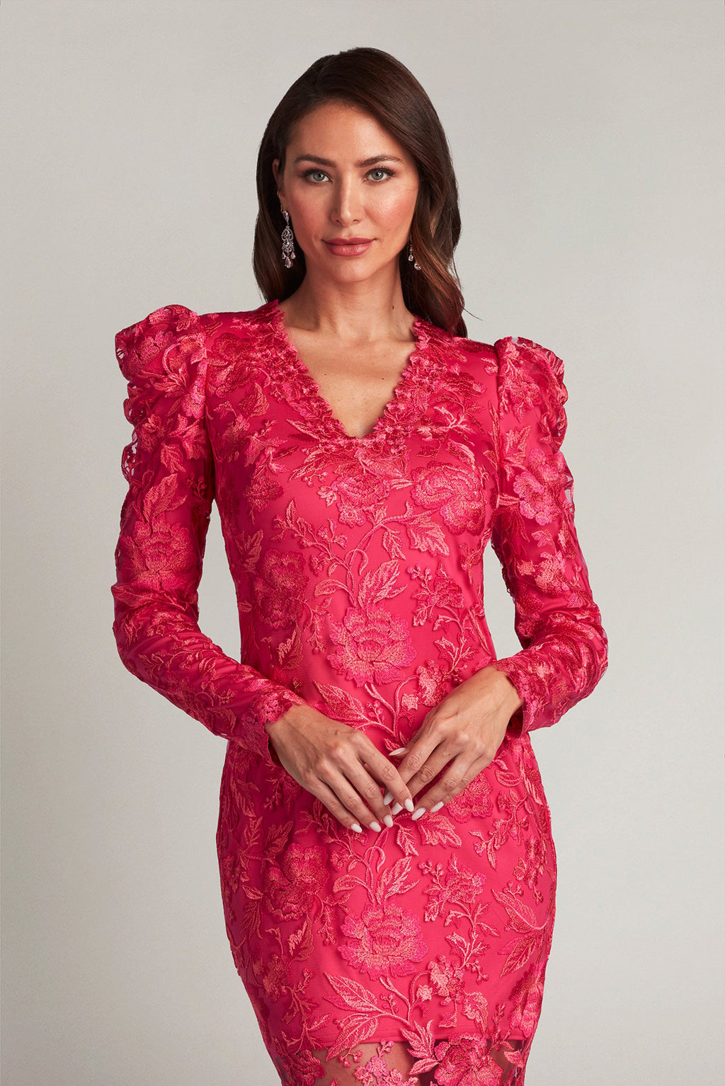 Cullen Embroidered Tulle Dress