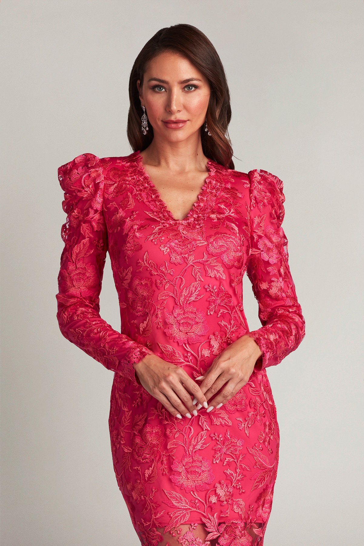 Cullen Embroidered Tulle Dress