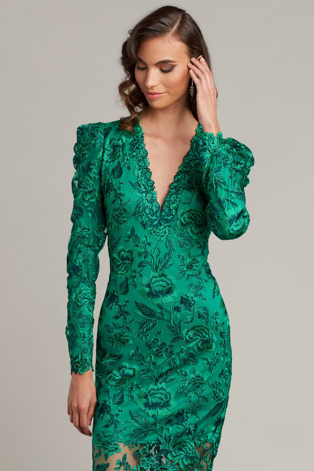 Cullen Embroidered Tulle Dress