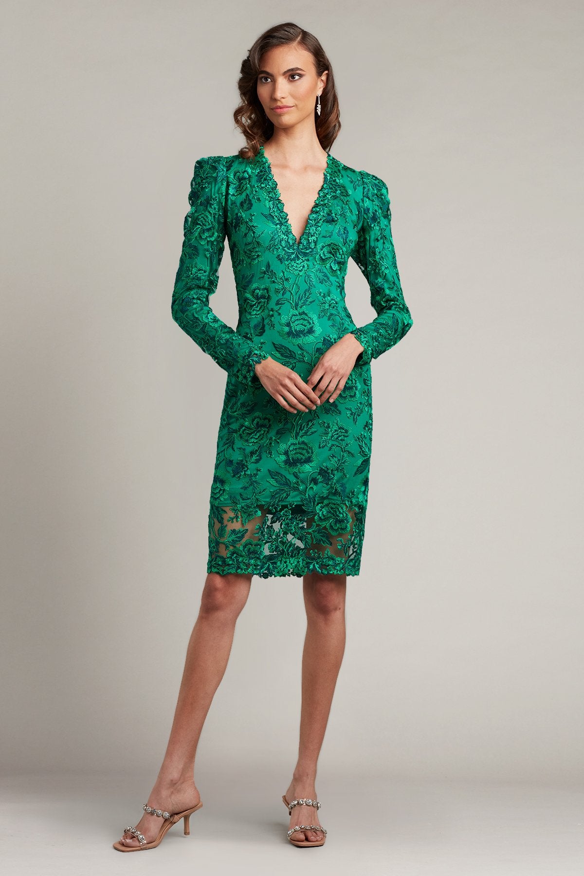 Cullen Embroidered Tulle Dress