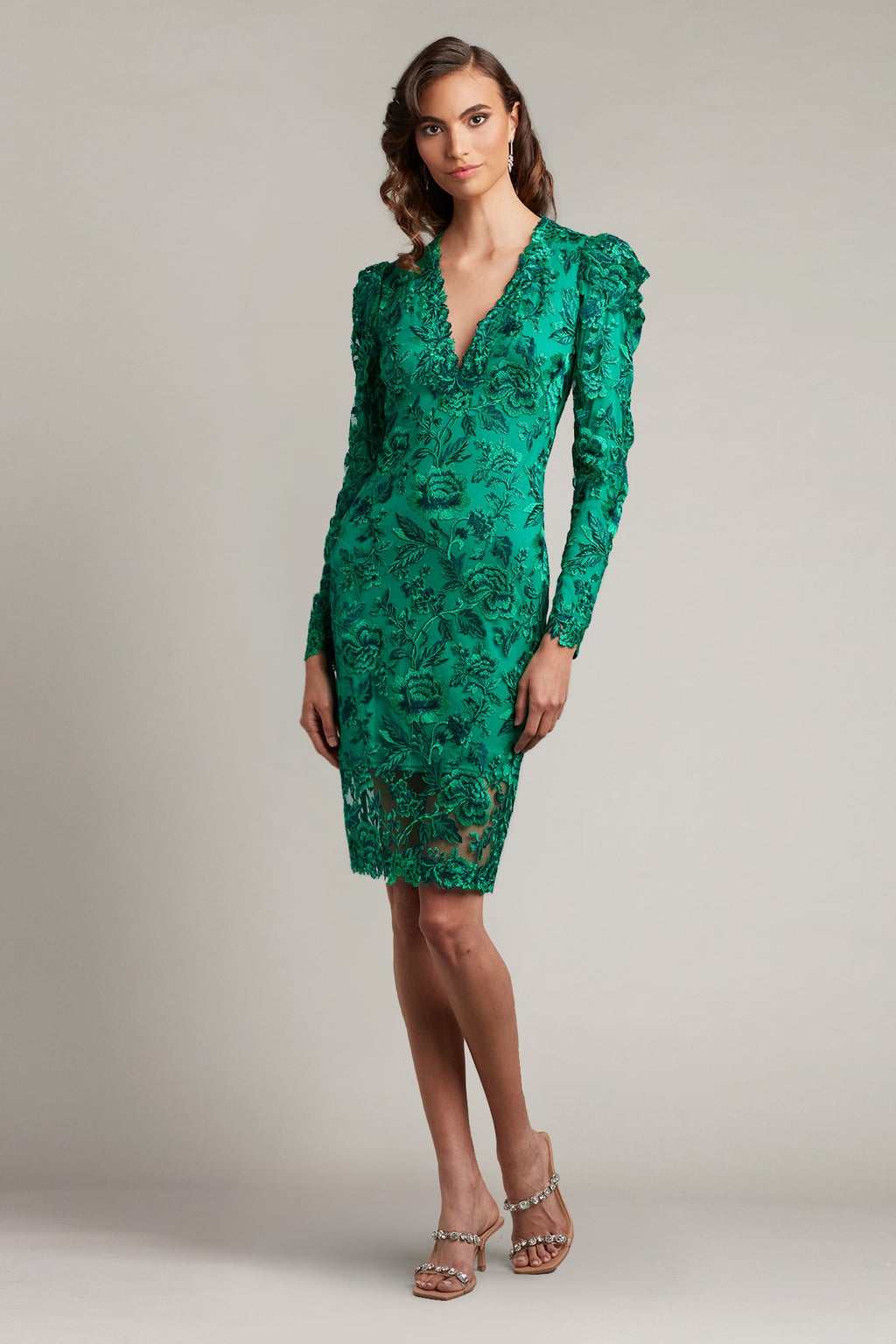 Cullen Embroidered Tulle Dress