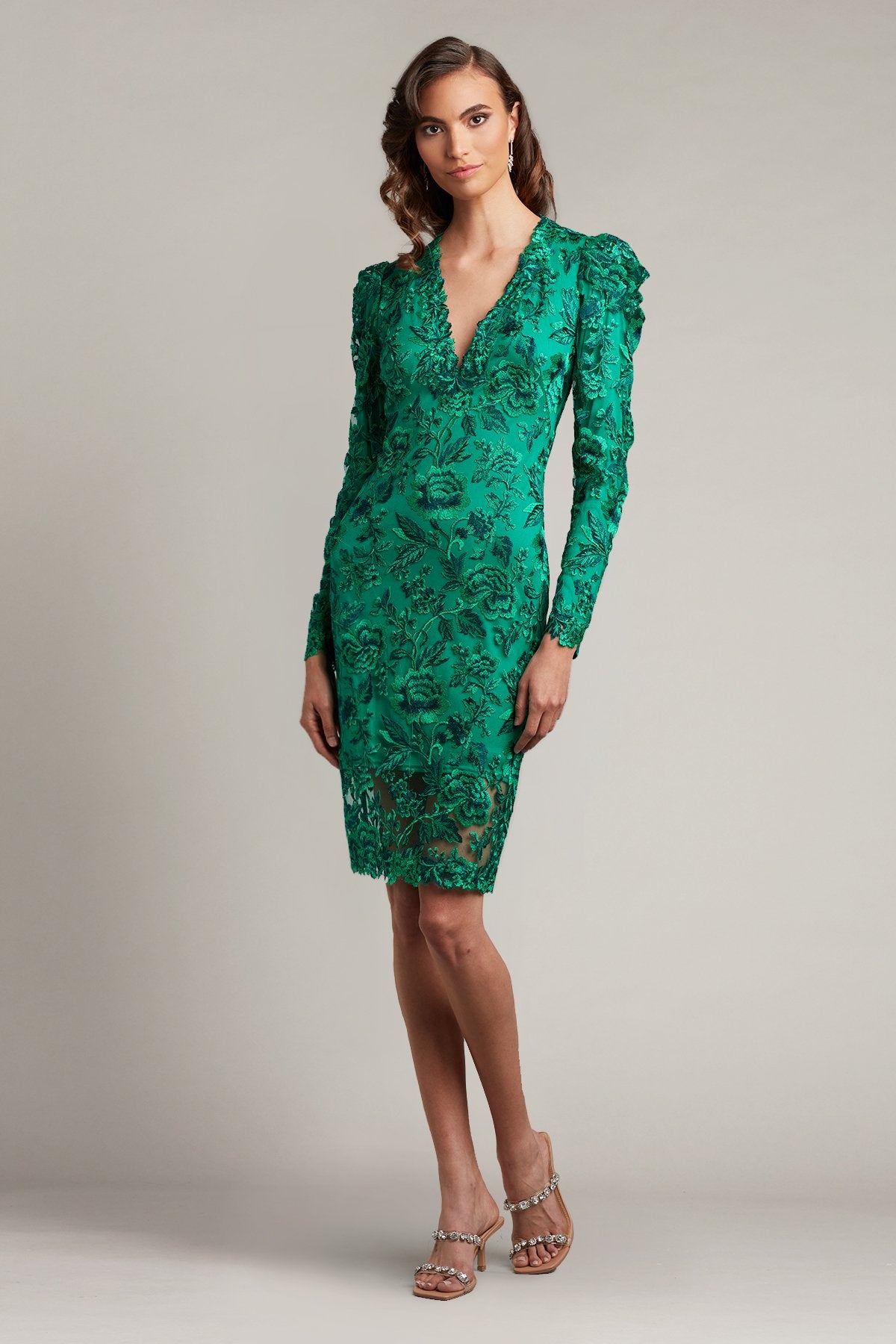 Cullen Embroidered Tulle Dress