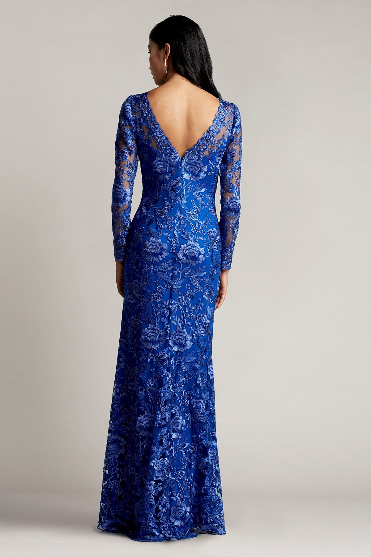 Adalyn Embroidered Illusion Gown