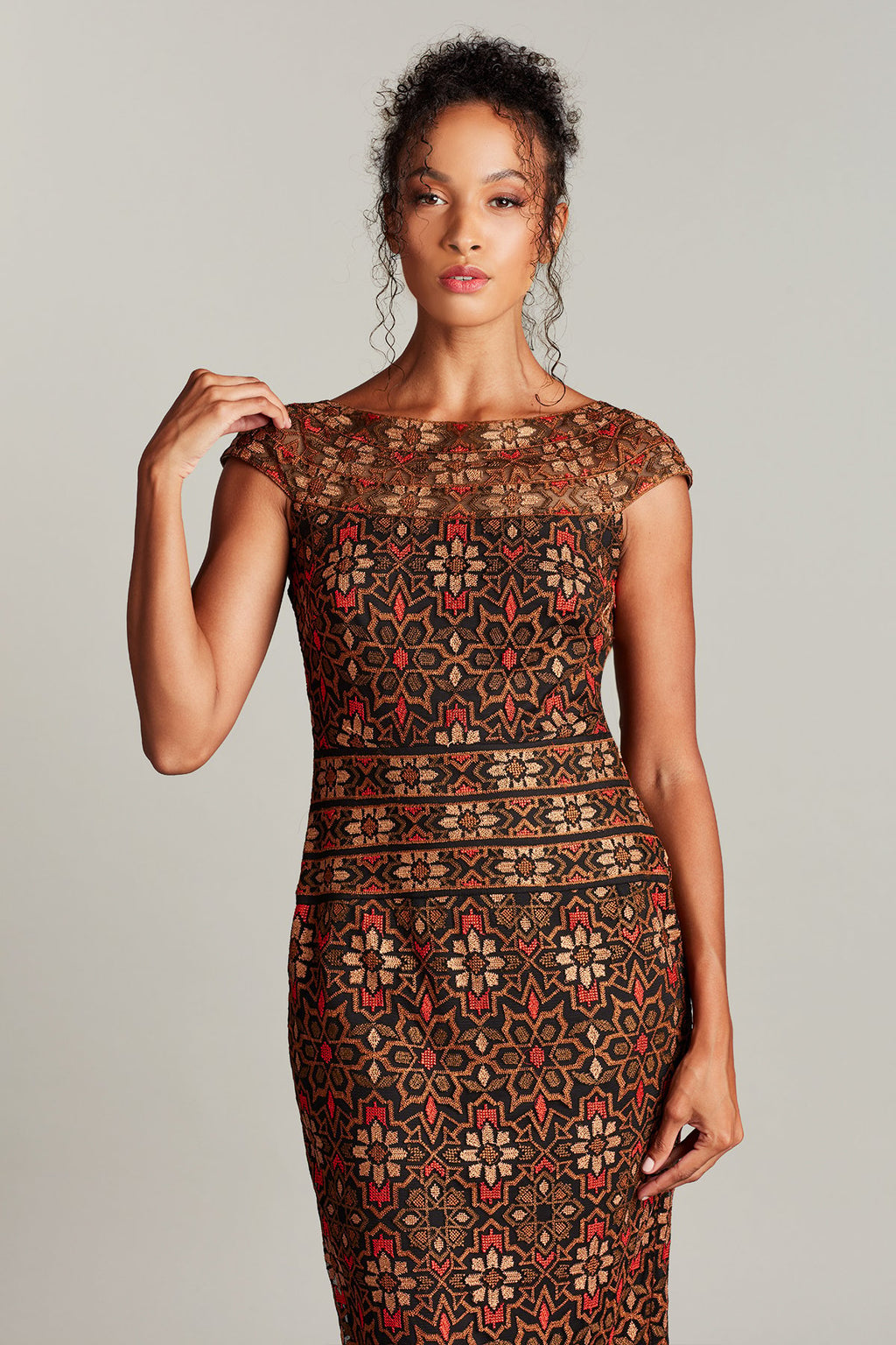 Orhan Embroidered Dress