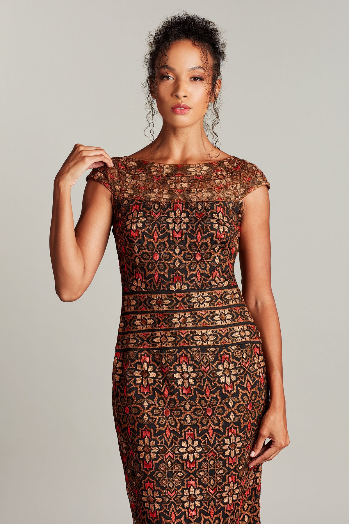 Orhan Embroidered Dress