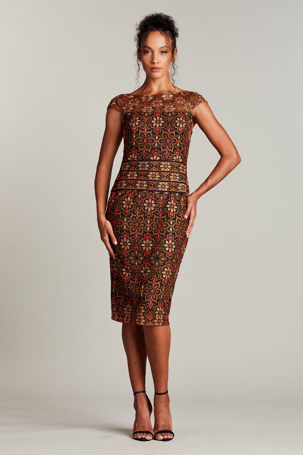 Orhan Embroidered Dress