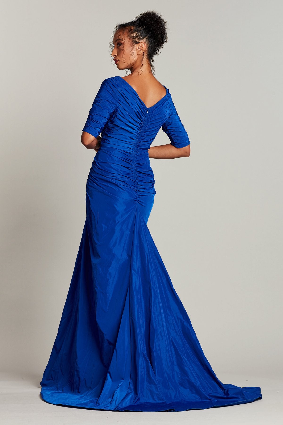Gan Embroidered Appliqu_ Gown