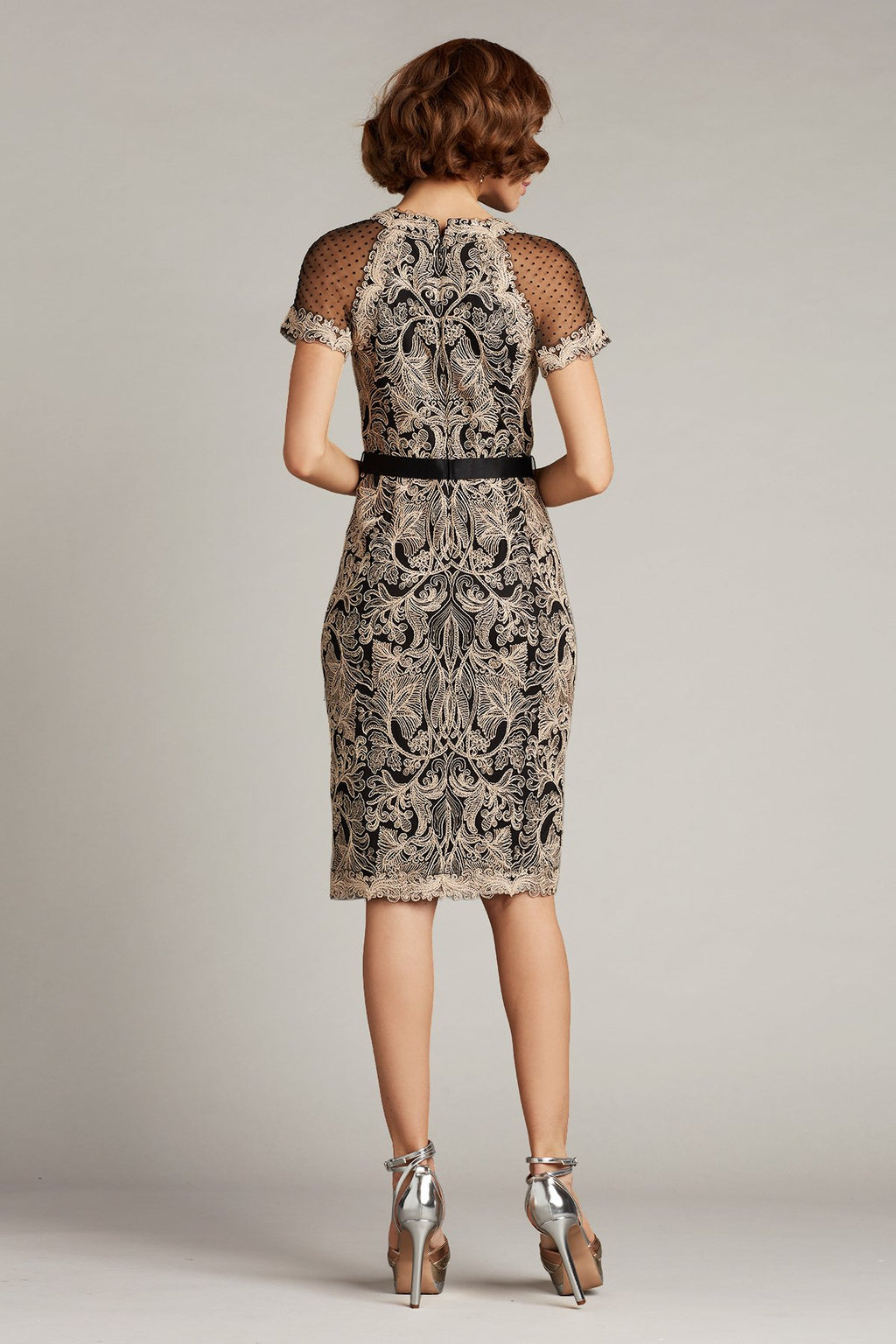 Newton Lace & Neoprene Dress