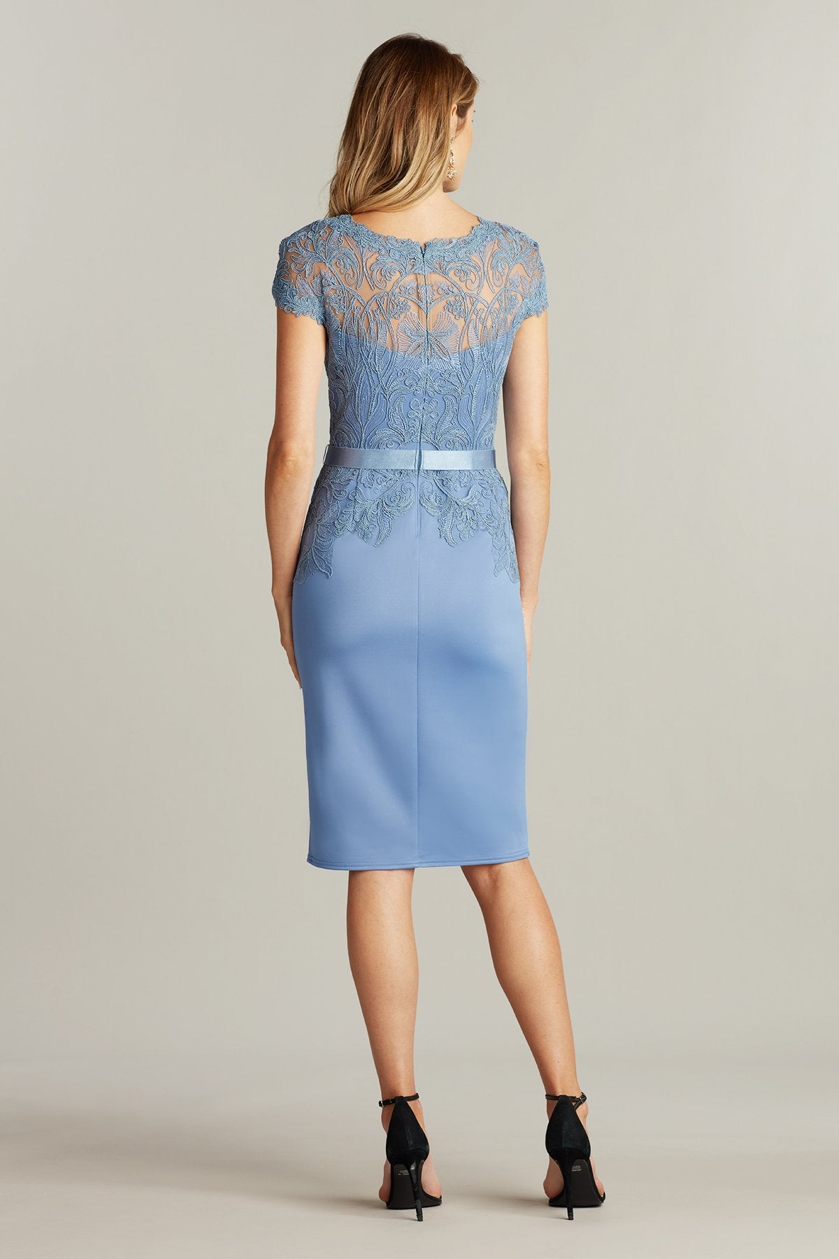 Vihaan Neoprene Embroidered Dress