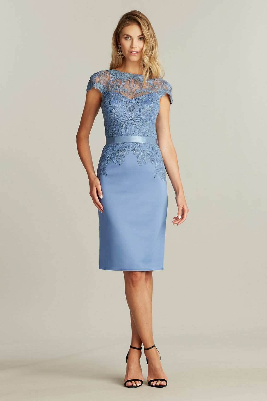 Vihaan Neoprene Embroidered Dress