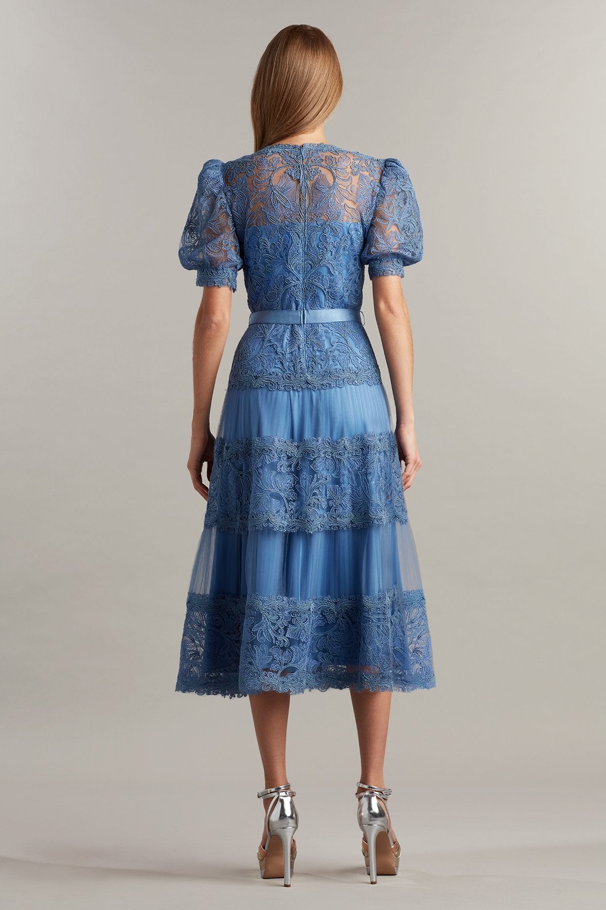 Fatiha Floral Lace & Chiffon Dress Fatiha Floral Lace & Chiffon Dress
