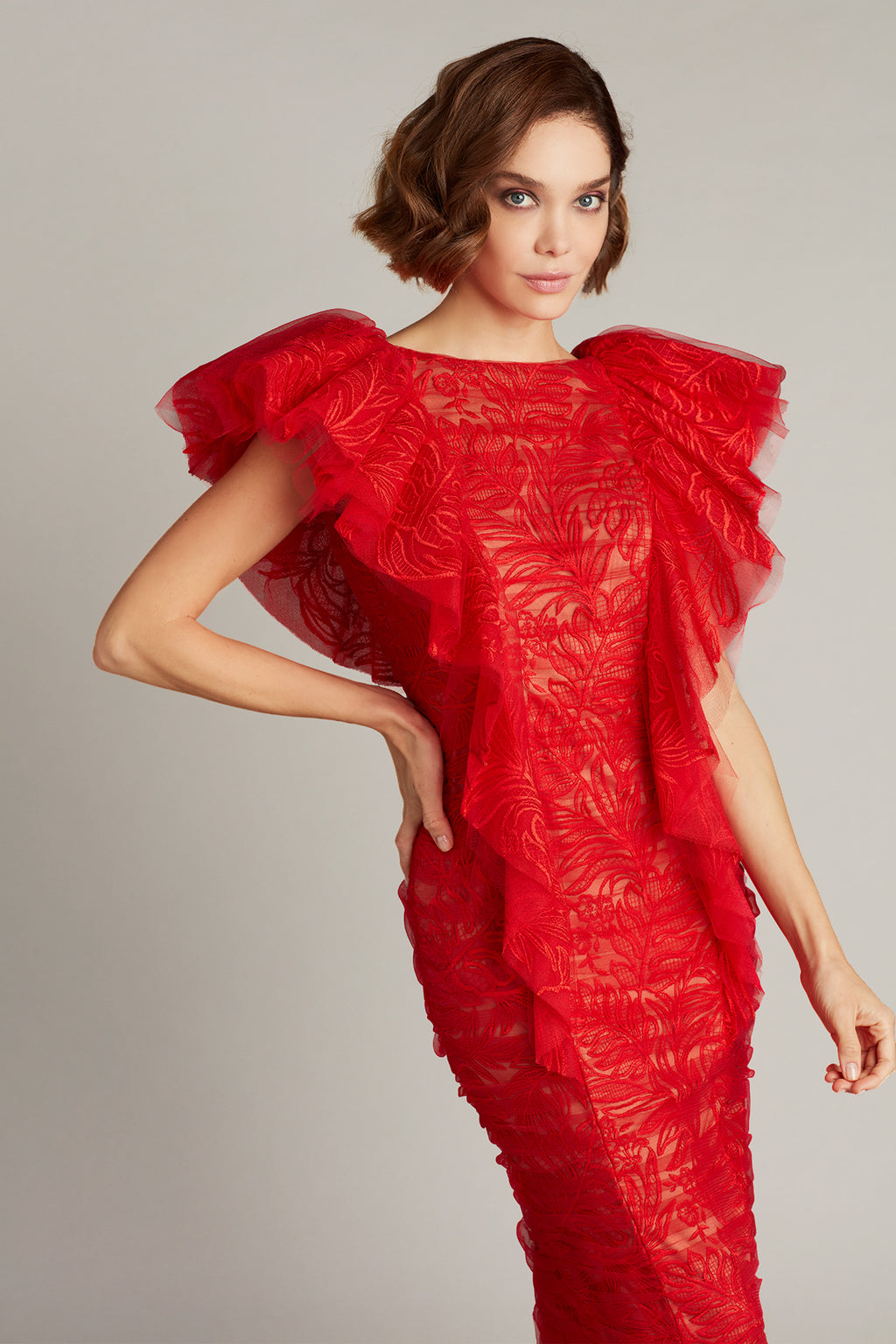 Samsara Blooming Ruffle Dress