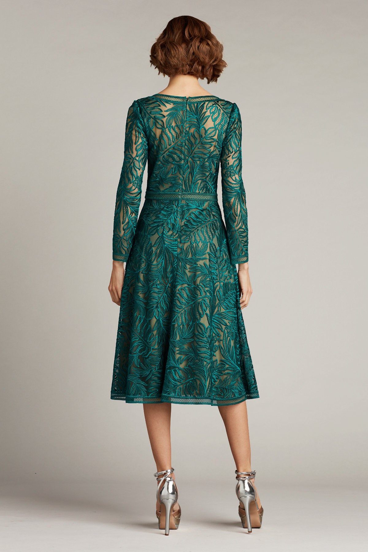 Zera Fit-and-Flare Midi Dress