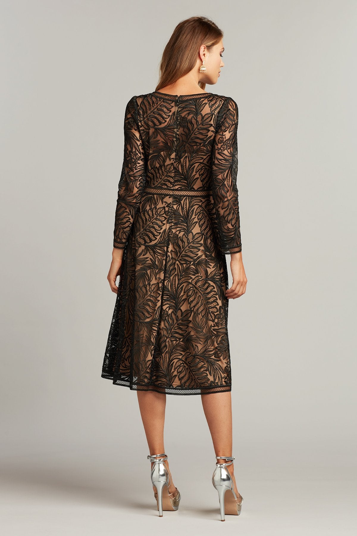 Zera Fit-and-Flare Midi Dress